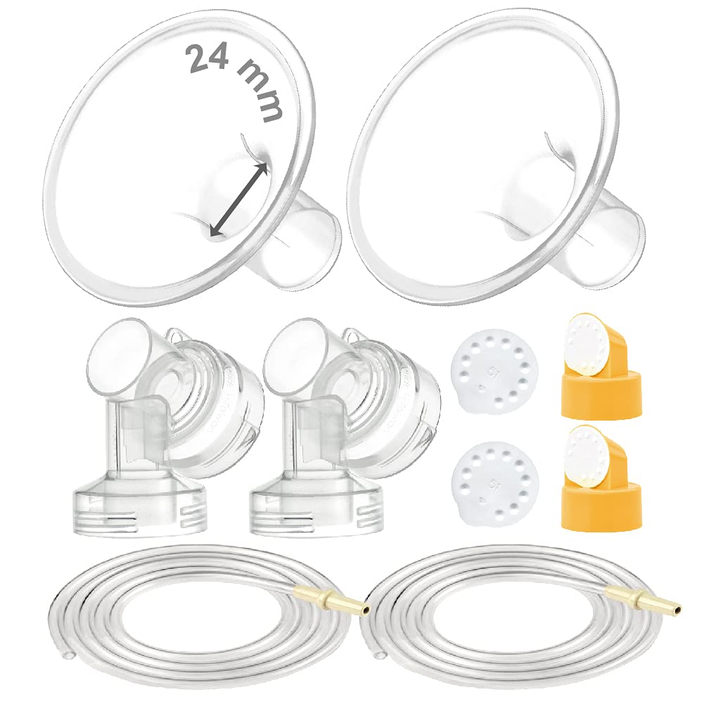 Maymom Myfit Pump Parts Compatible With Medela Personalfit Medela Breast Pump, Pump In Style Advanced, Lactina, Symphony, Incl S