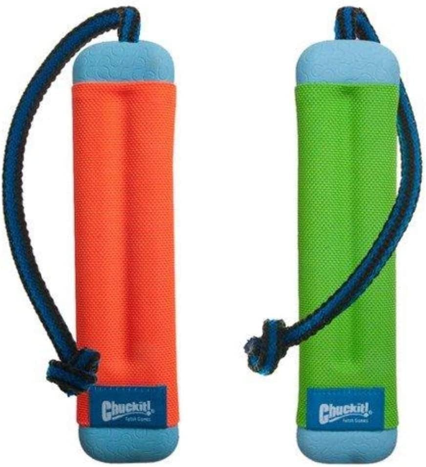 Chuckit! Amphibious Bumper Toy Small - 6.75'' Long X 2.5'' Wide (1 Pack) - Pack Of 2