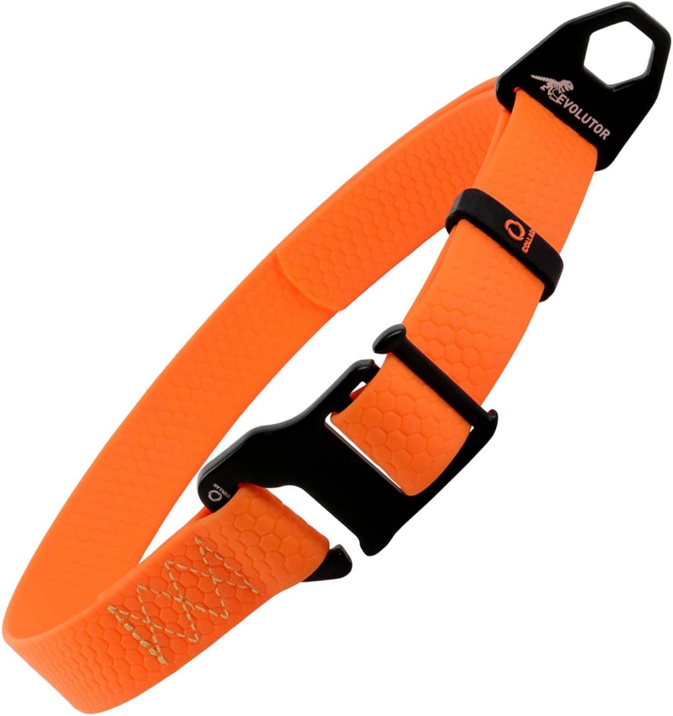 Waudog Heavy Duty Waterproof Dog Collar - Adjustable Dog Collar For Large Dogs, Small And Medium Dogs - Dog Collar Waterproof Wi