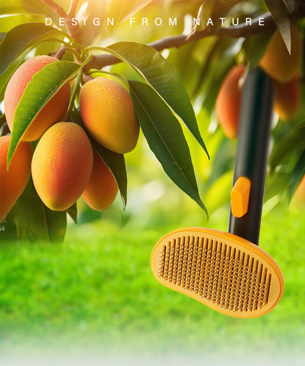 Awpland Self-Cleaning Dog & Cat Slicker Brush, Skin Friendly Deshedding Grooming Tool For Long Or Short Haired Dogs Cats Rabbits