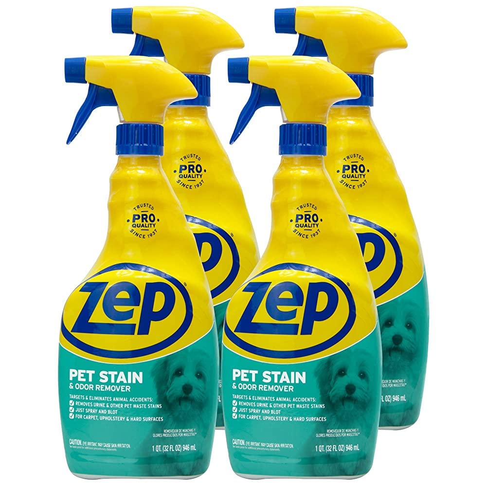Zep Pet Stain And Odor Remover 32 Oz Zupetodr32 (Cases Of 4)
