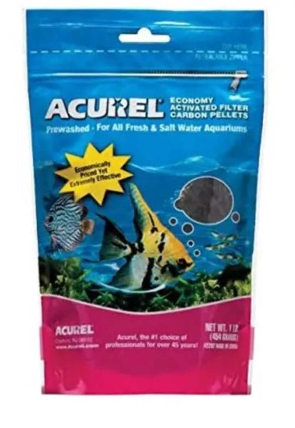 Acurel Llc Economy Activated Filter Carbon Pellets, 1 Pound