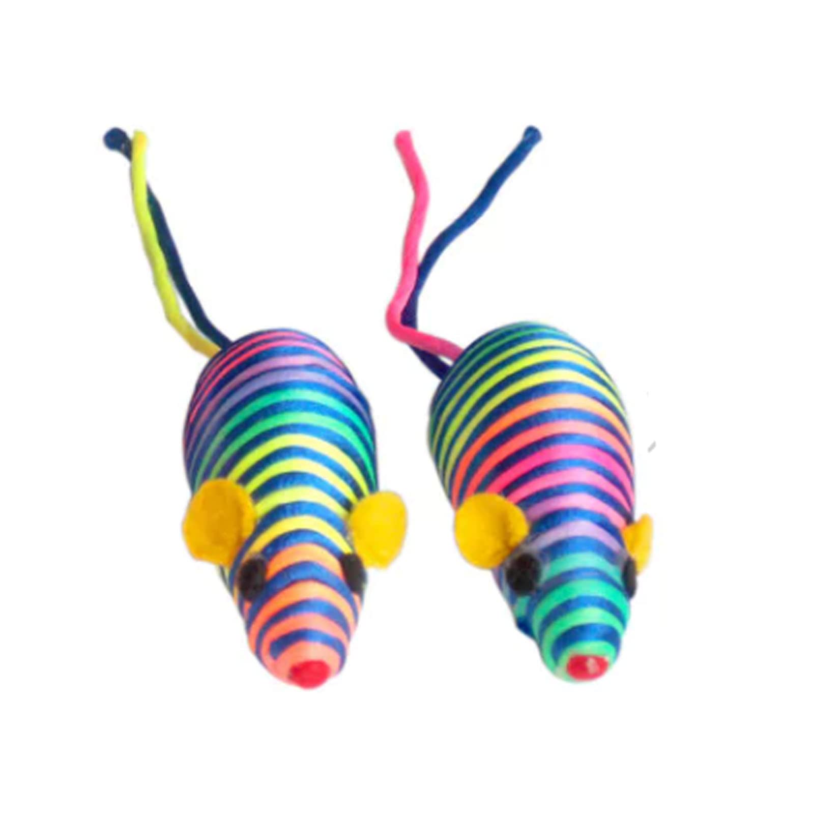 Emily Pets Cat Mouse Toys, 2Pcs Sisal Mouse Cat Toy Cat Chew Interactive Toys Kitten Cat Training And Playing Toys(Color Multi, 