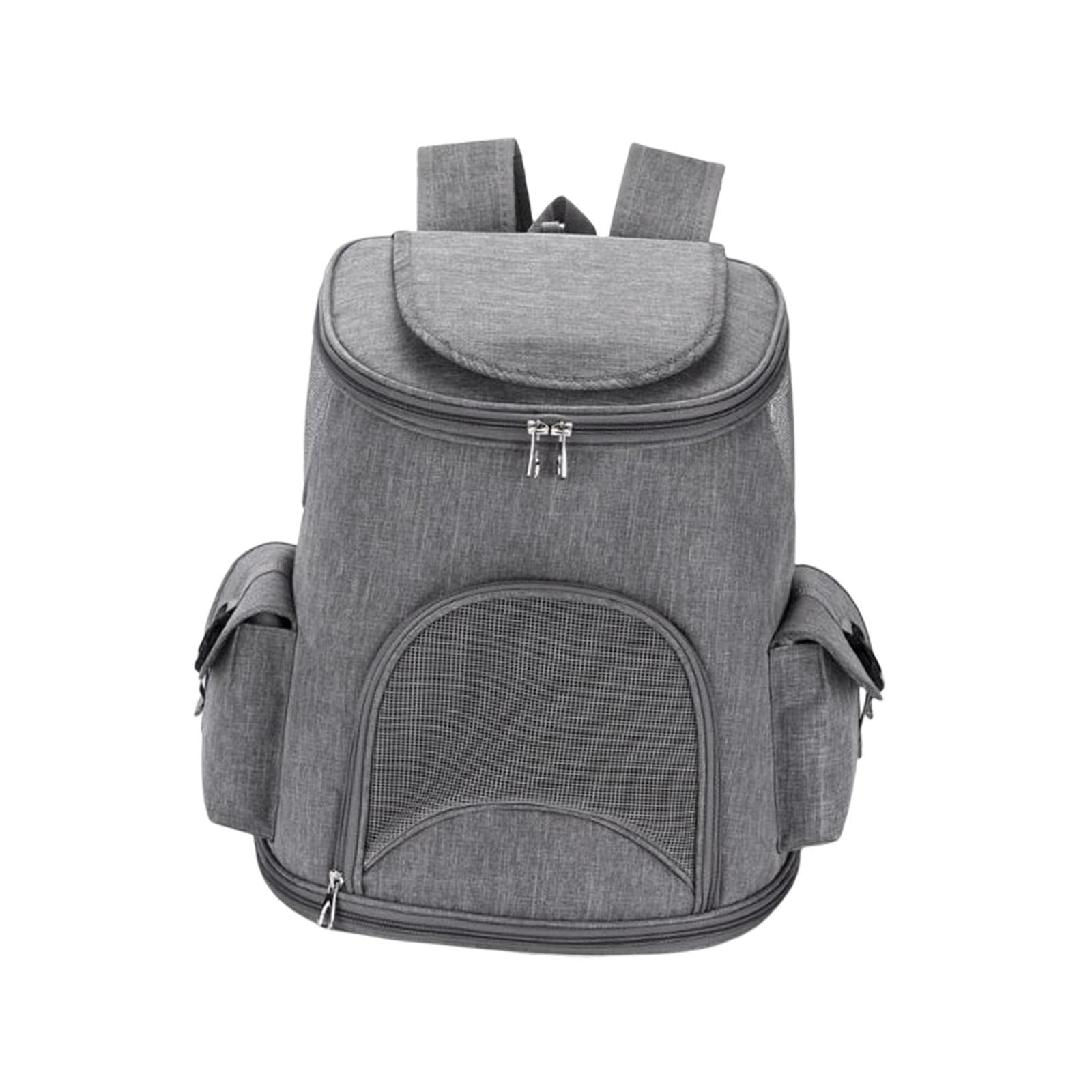Enakshi Pet Carrier Backpack Adjustable Strap Pet Travel Bag for Camping Outdoor Dog Grey 14lb | Pet Supplies | Dog Supplies | C