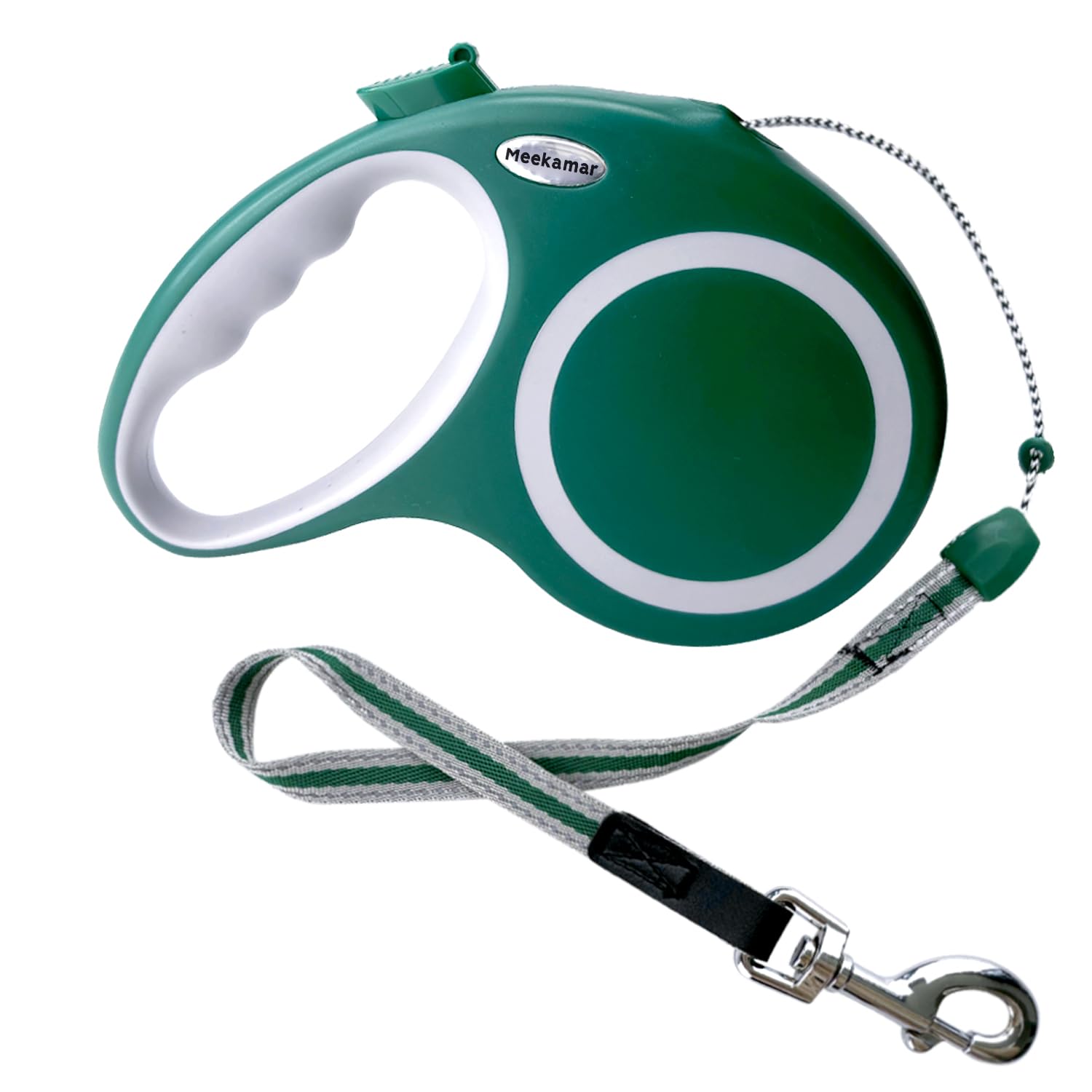 Retractable Dog Leash, Meekamar 30 Ft Dog Walking Leash For Medium Large Dogs Up To 77 Lbs, Heavy Duty No Tangle, Large