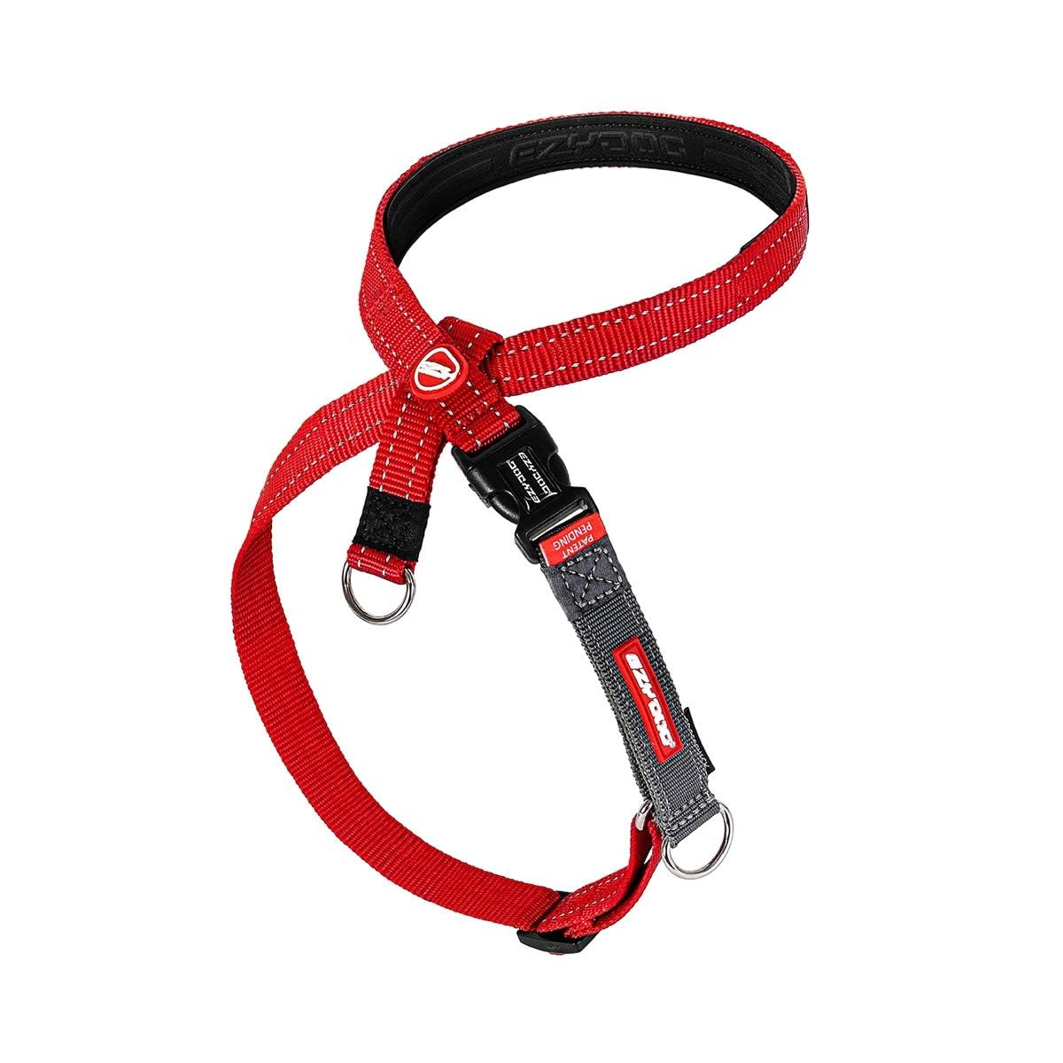 Ezydog Crosscheck Harness - Dog Training Harness - No Pull Harnesses For Dogs - Escape Proof, Reflective, Comfortable, Easy To Fit (Xl, Red)