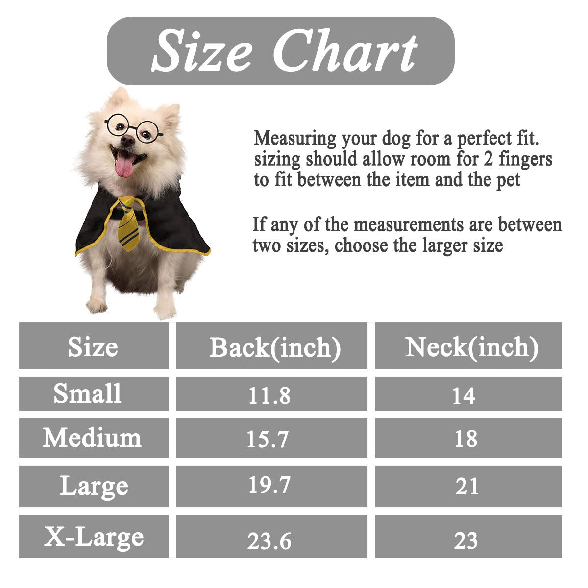 Coomour Halloween Dog Costume Wizard Pet Shirt Funny Cat Clothes For Dogs Cats Clothing Outfits With Glasses (Large,Yellow)