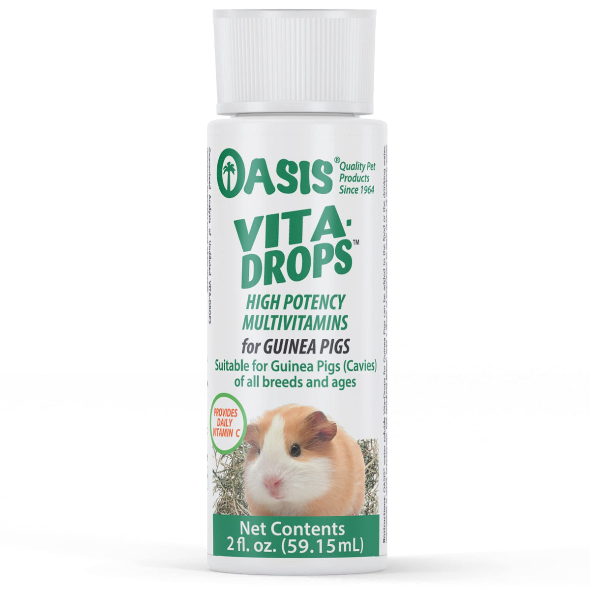 Oasis # 80061 Guinea Pig Vita Drop, 2-Ounce