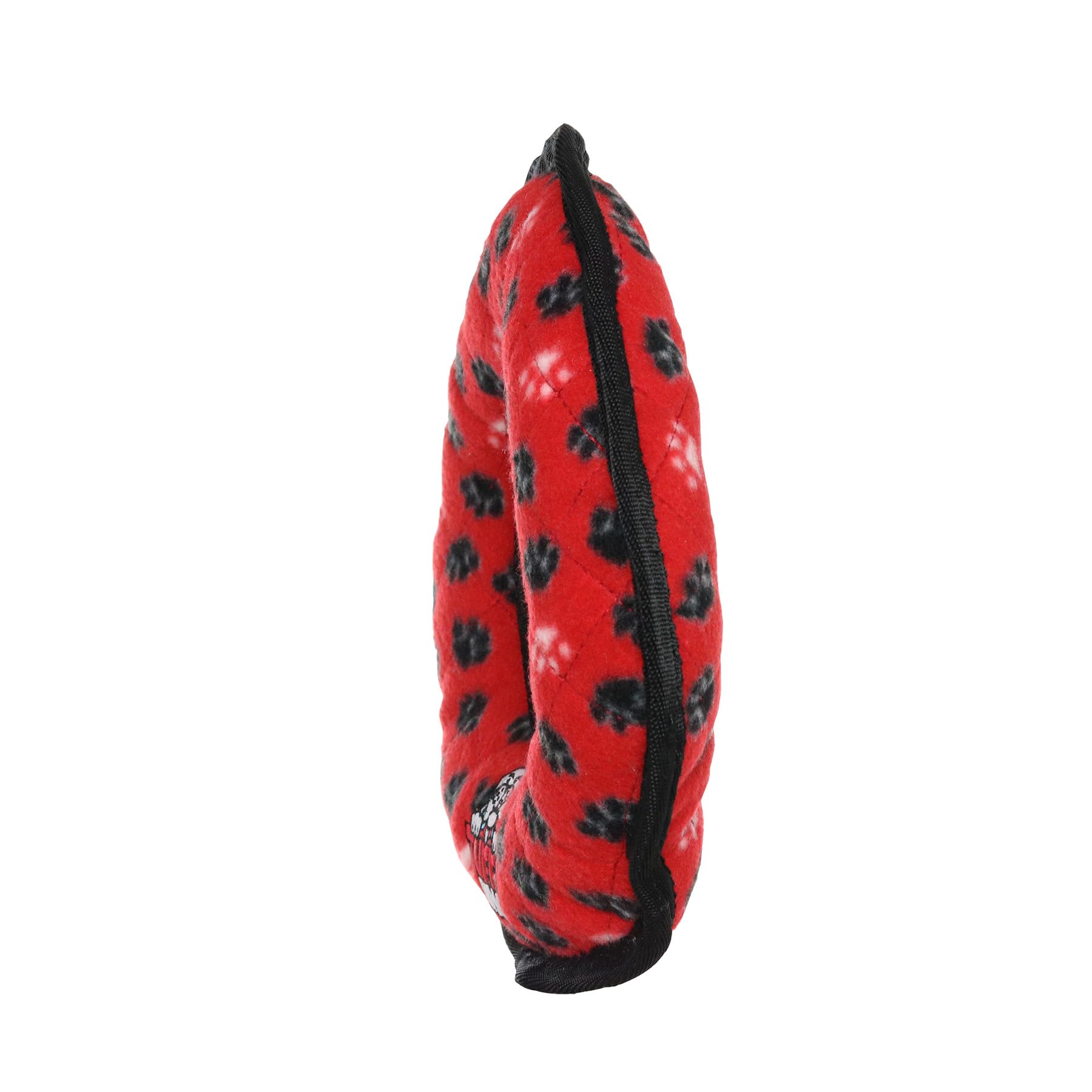 Tuffy -World'S Tuffest Soft Dog Toy -Ultimate Ring- Red -Squeakers-Multiple Layers.Made Durable, Strong & Tough.Interactive Play(Tug, Toss & Fetch).Machine Washable & Floats