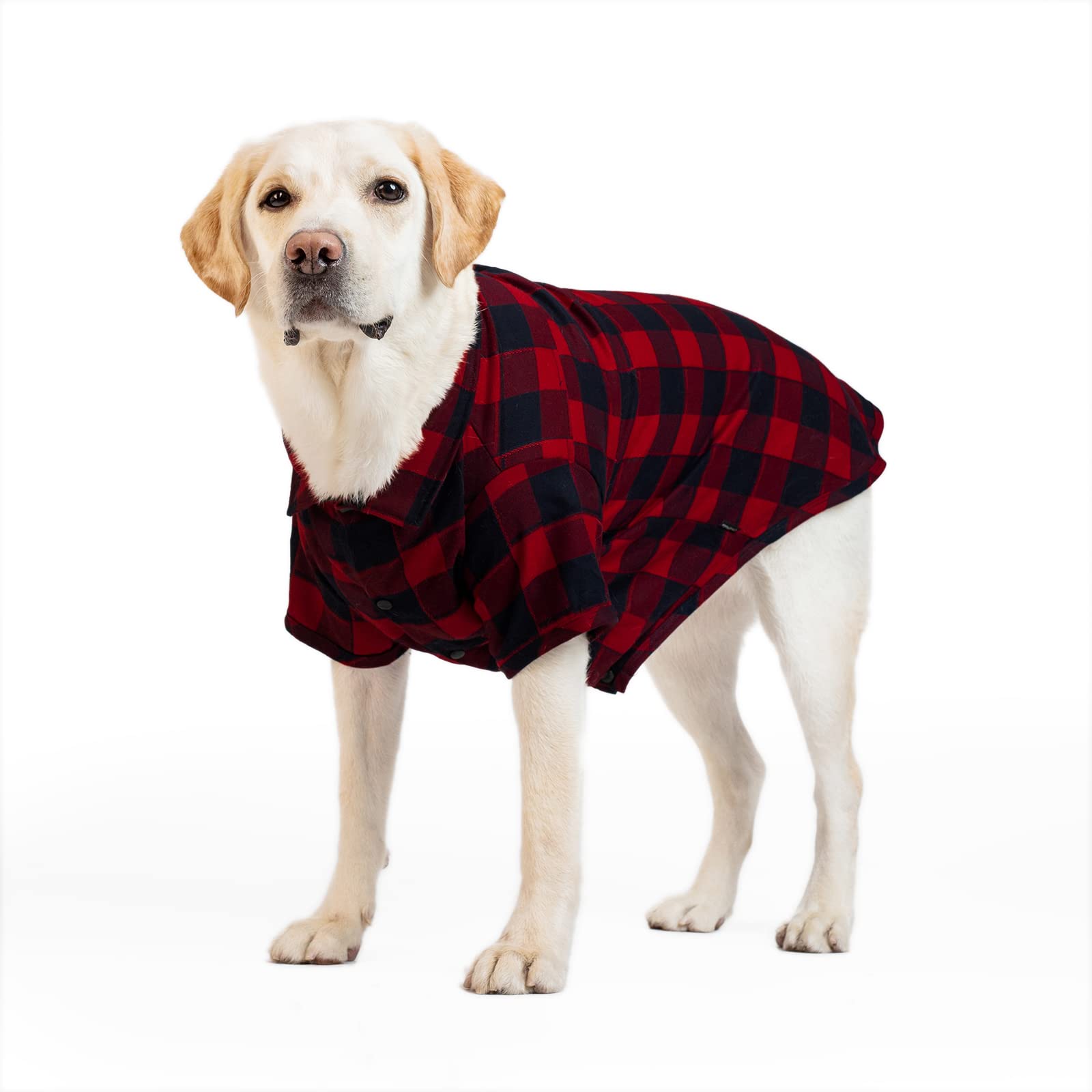 Ctilfelix Dog Shirt Plaid Puppy Clothes For Small Medium Large Dogs Cats Boy Girl Kitten Soft Pet T-Shirt Breathable Tee Outfit Adorable Grid Apparel Halloween Thanksgiving [Red#1; 4Xl]