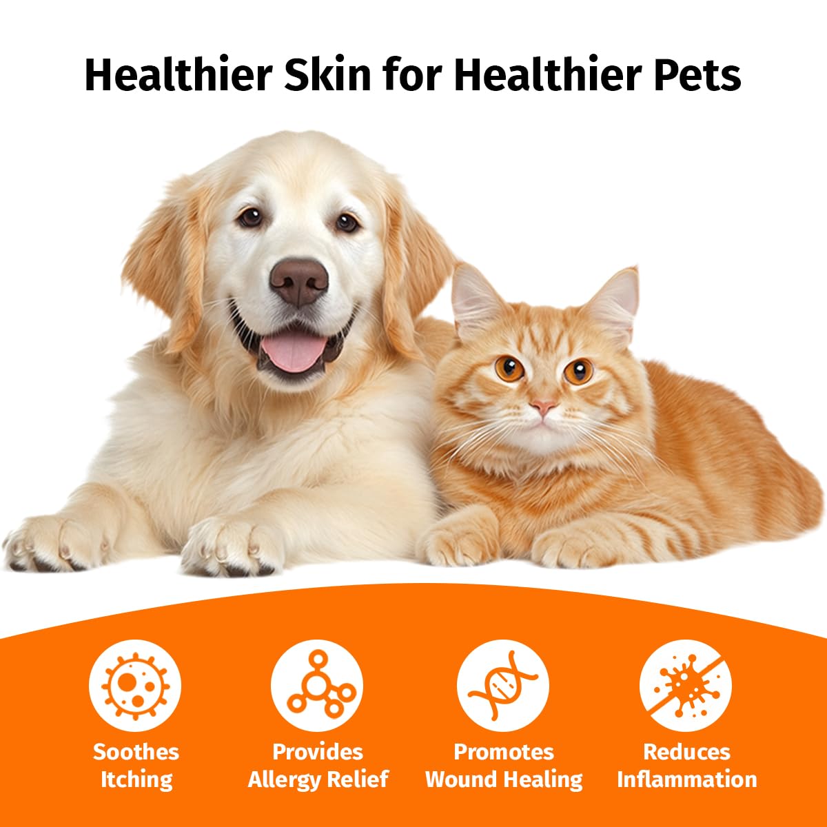 Cassiel pet Hot Spot Spray for Dogs, Itch Relief Spray & Hot Spot Treatment for Dogs, Helps Alleviate Allergies Dry Itchy Skin,