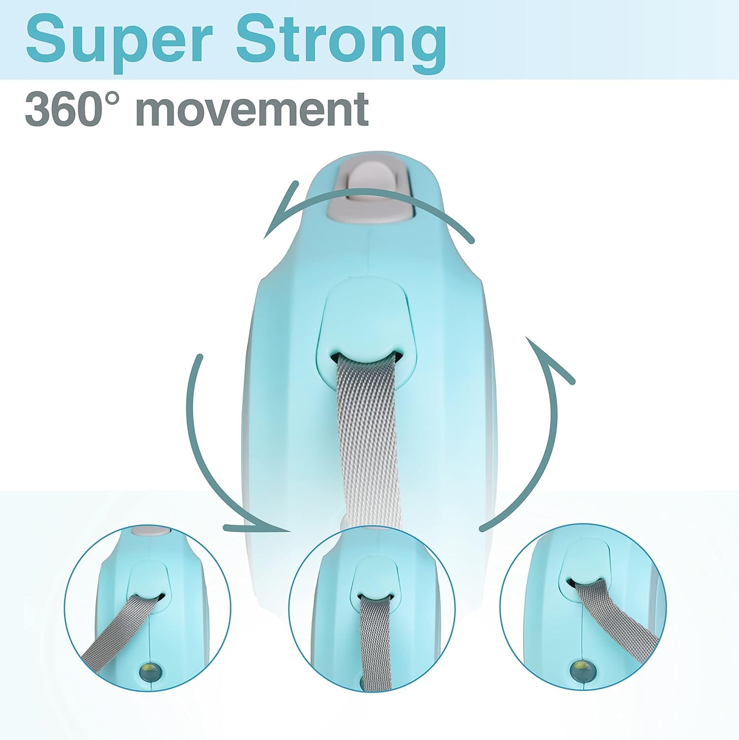 Green Luminous Automatic Retractable Dog Leash With Flashlight And Safety Led For Night Walks & Ultimate Freedom Retractable Dog