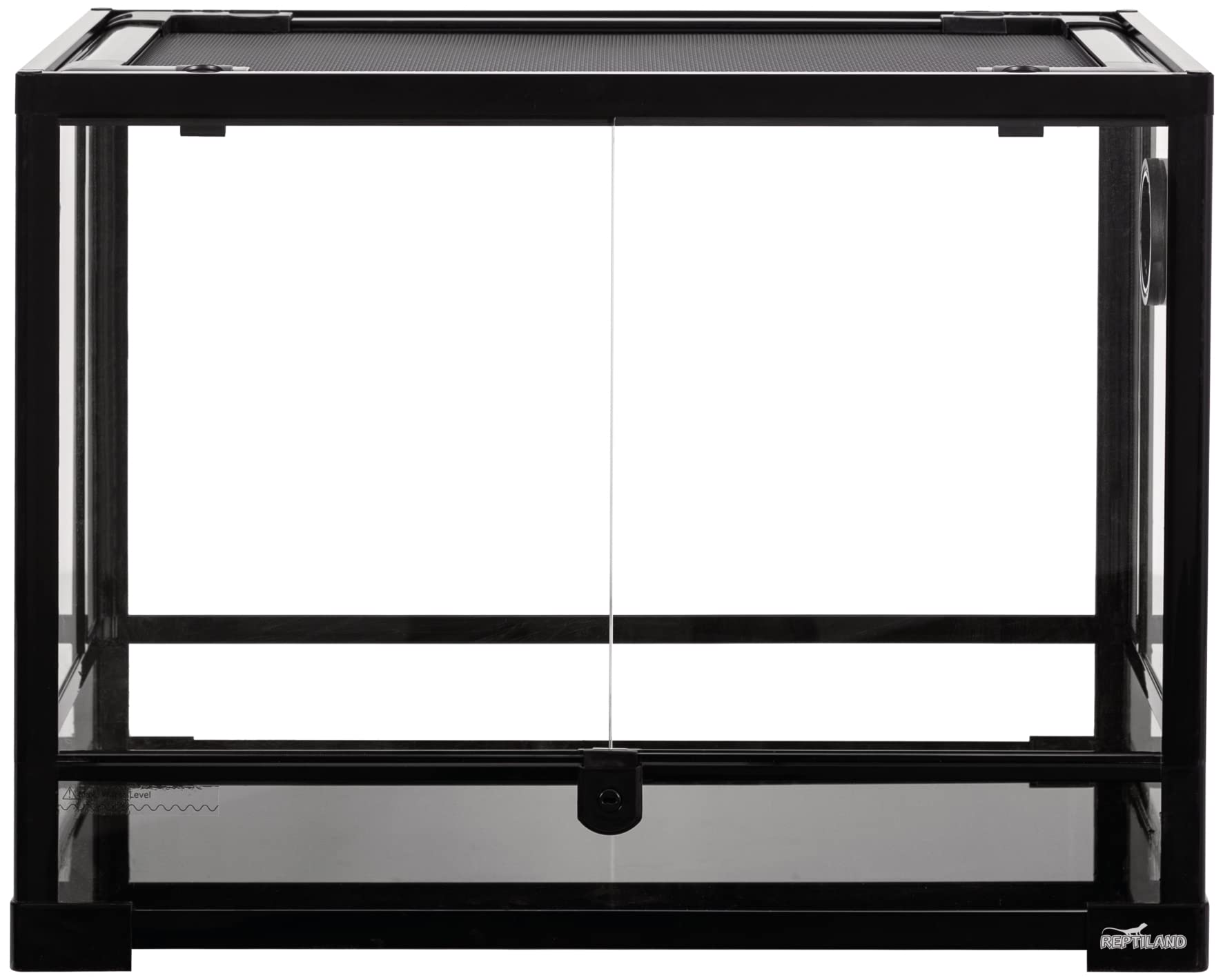 Trixie 32 Gallon Glass Terrarium, Double Hinged Doors, Mesh Top, Waterproof Base