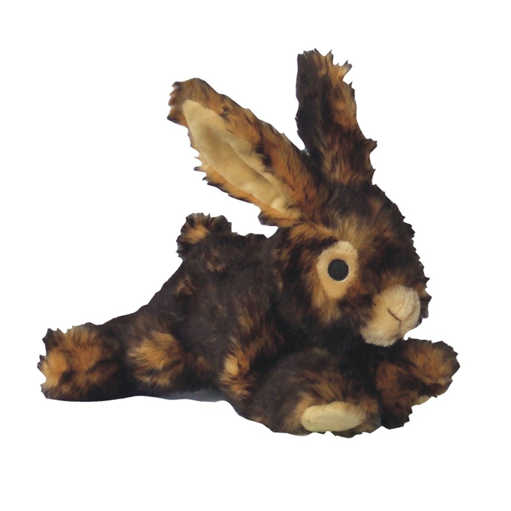 Pet Lou 00839 Medium Plush Dog Chew Toy, 8Inch Rabbit, Small breeds
