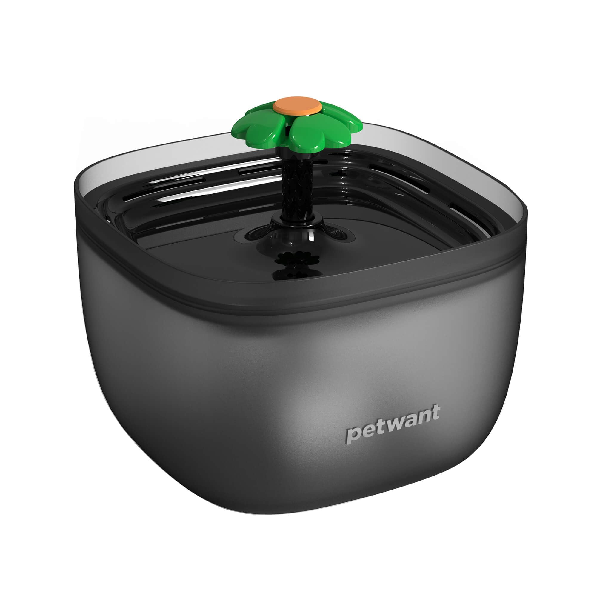 Auto Cat Water Fountain: 2L Capacity For Cats & Dogs Includes Replacement Filters & Travel-Friendly Set Large Capacity For Pets