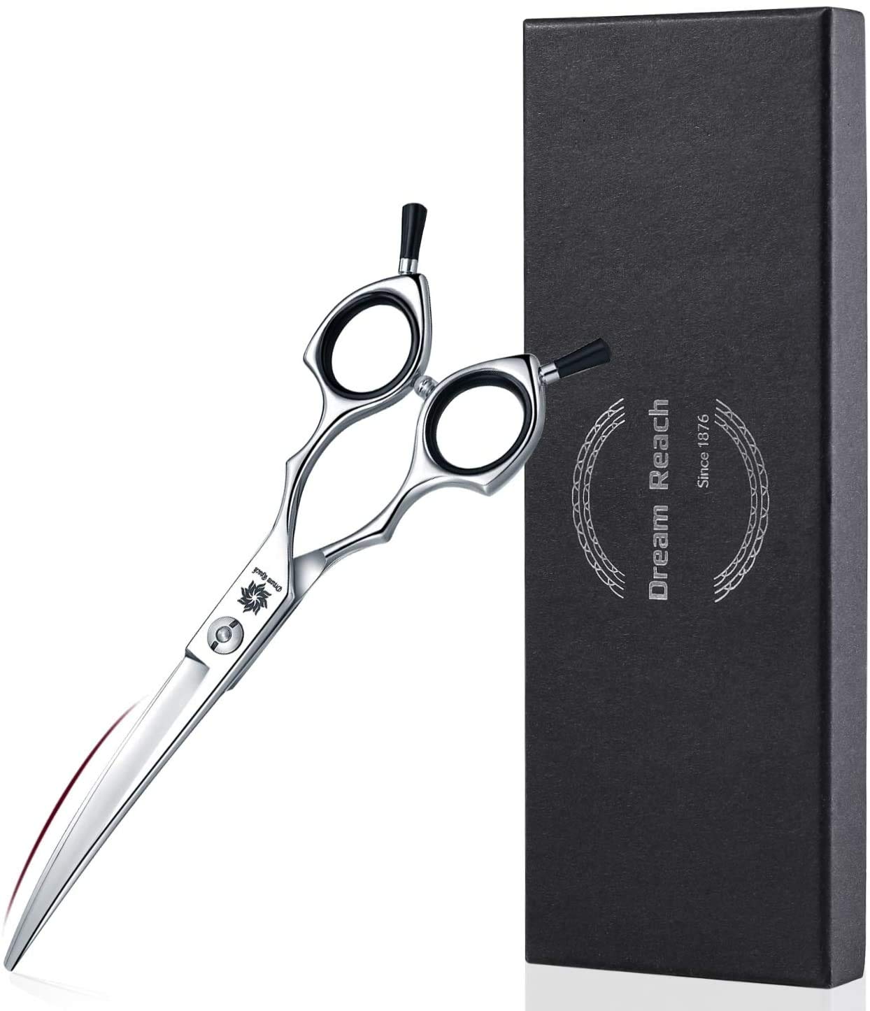 Grooming Pet Shear, 6.5 Inch Downword Curved Scissors, Curved Shears For Cat Shears And Small Dog Shears Or Any Breed Trimming Cuts, Design For Professional Pet Groomer