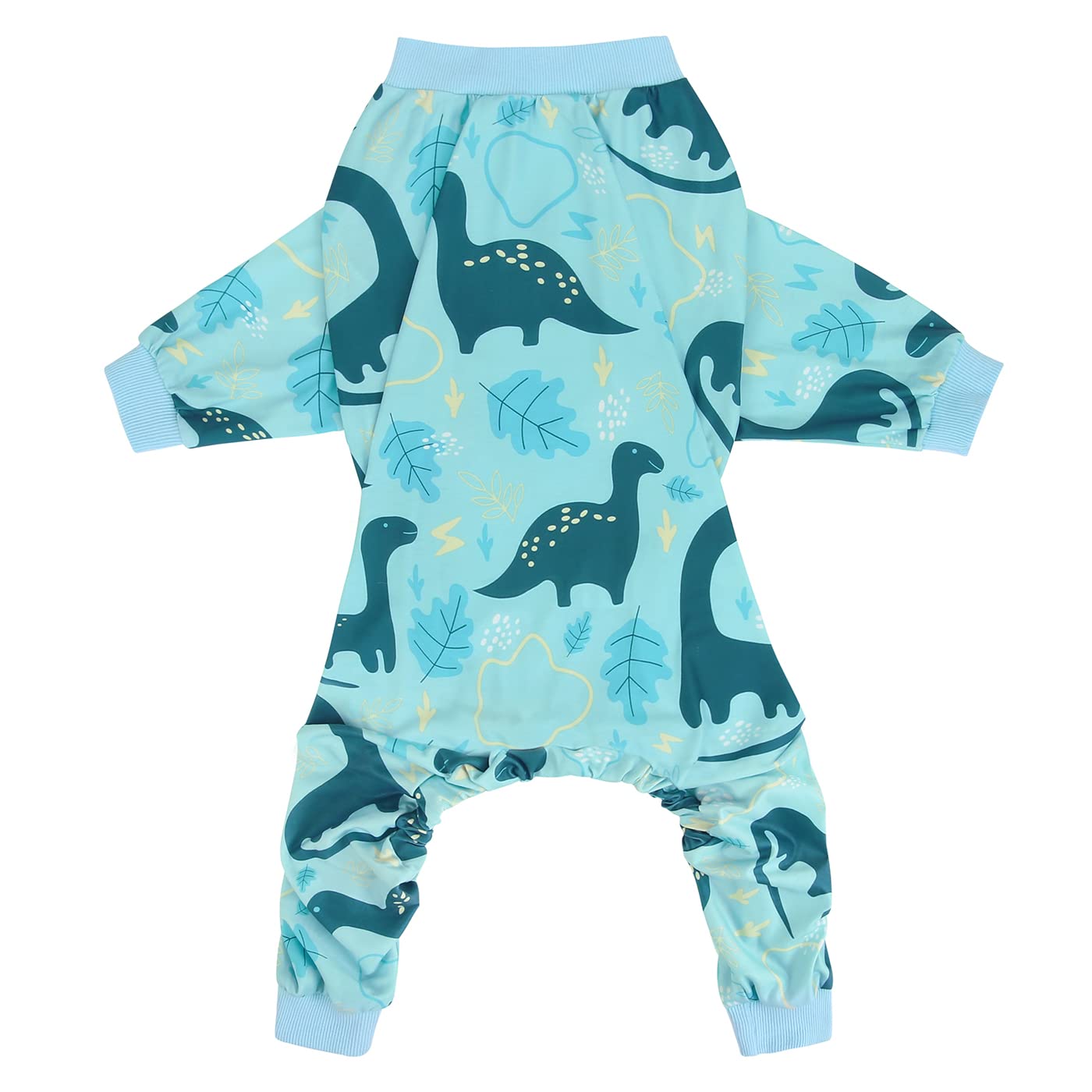 Hde Dog Pajamas One Piece Jumpsuit Lightweight Dog Pjs Shirt For M-3Xl Dogs Dinosaurs - Xxl