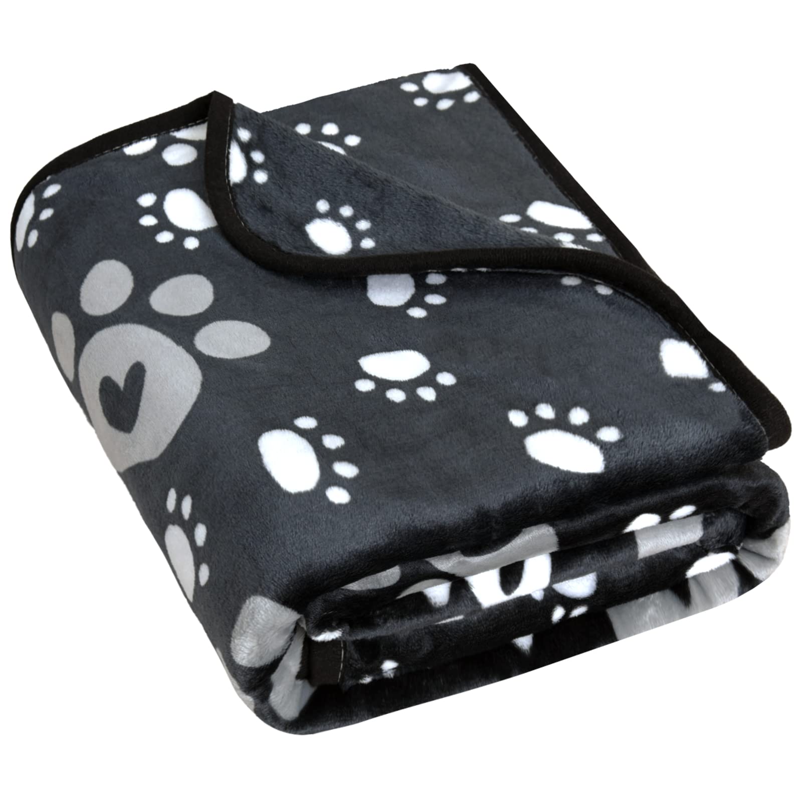 Ahoocustom Dog Blanket, Soft Fleece Dog Blankets For Extra Large Dogs, Fluffy Flannel Pet Cat Puppy Blanket Mat Cover For Bed Co