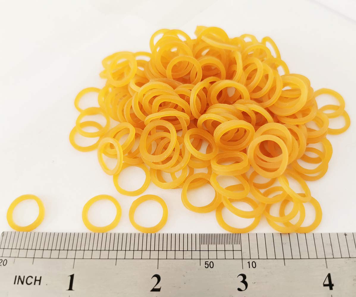 Pet Show 1000Pcs 10Mm Dia. 100G/Pack Bulk Dog Rubber Bands For Hair Grooming Diy Hair Bows Top Knots For Puppies Cats Farm Animals Small Medium Large Dogs