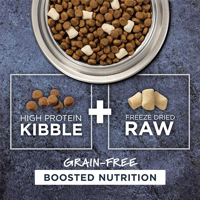 Instinct Raw Boost Grain Free Recipe with Real Beef Natural Dry Dog Food, 20 lb. Bag