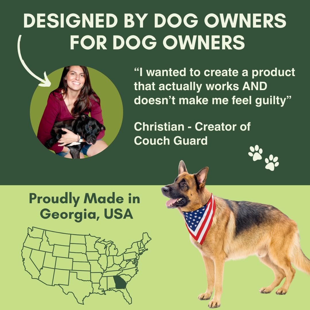 Peachtree Pet Made In The Usa (Love Seat) Clear Humane Scat Mat To Keep Dogs Off Couch & Dog Counter Surfing Deterrent - Pain Fr