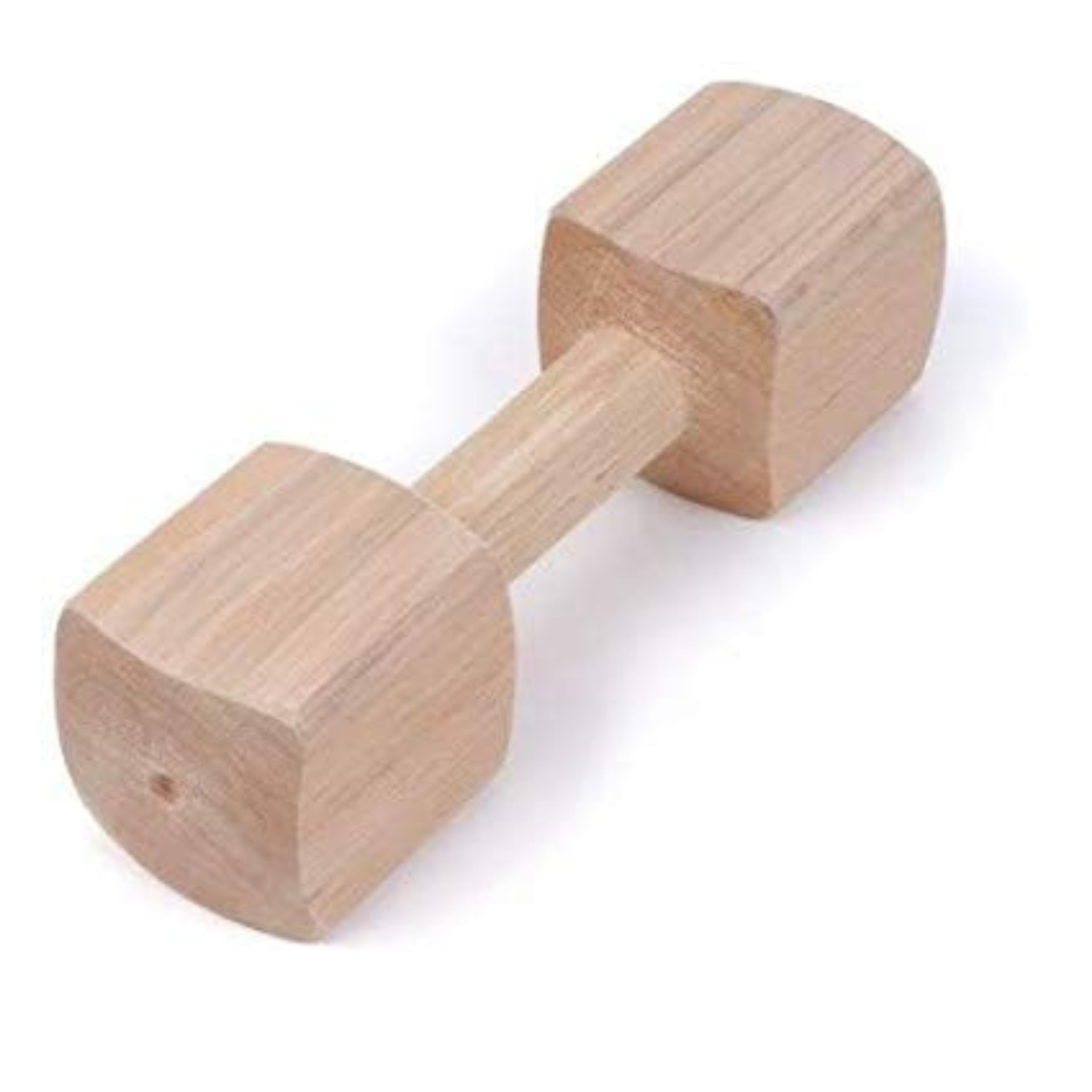 Foodie Puppies Wooden Dumbbell Chew Toy Suitable For Dogs And Puppies By 100% Natural Solid Wood Training Tool  Keeps Teeth And
