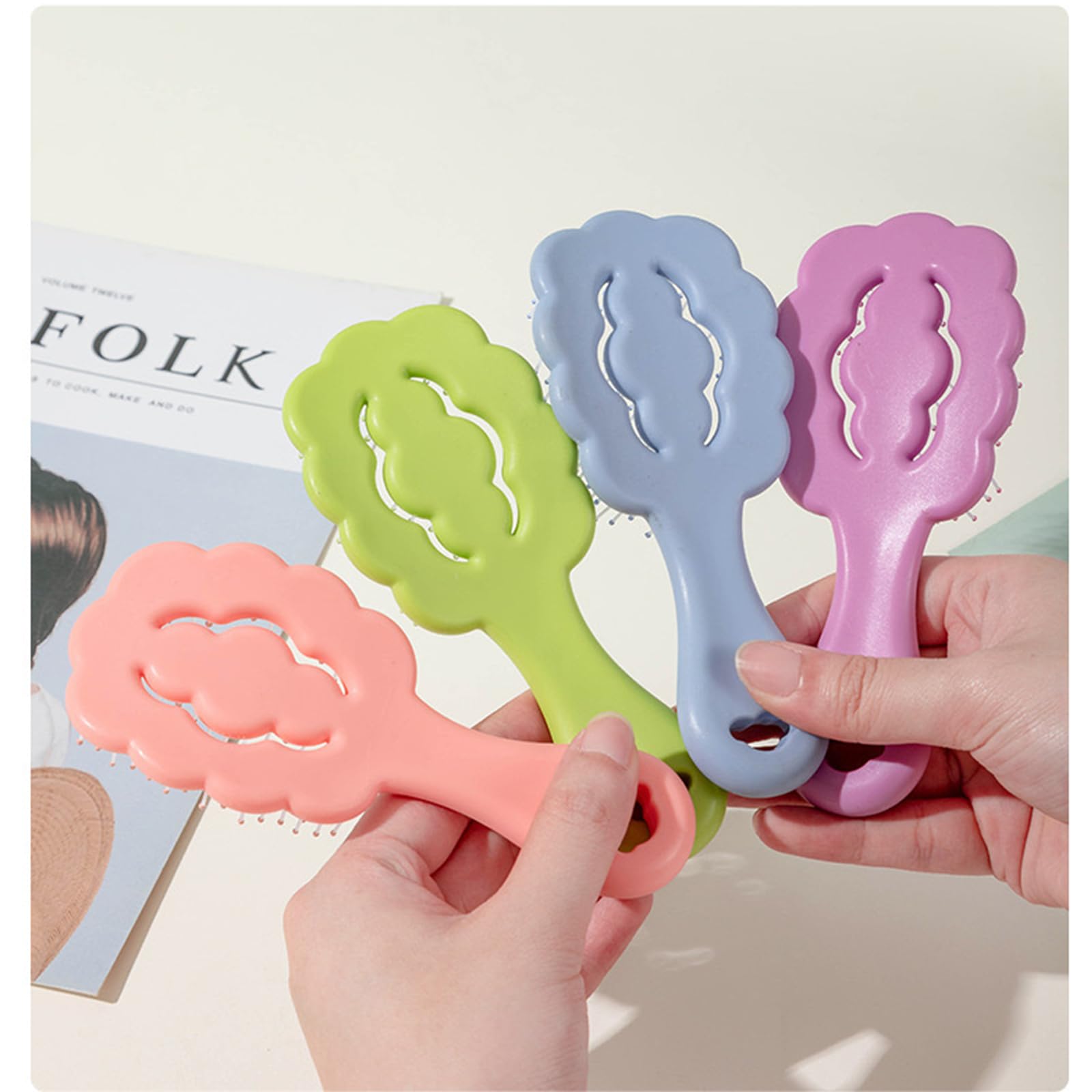 Maeelou Cloud Shape Small Dog Grooming Brush - Perfect For Shih Tzus, Yorkies, And Maltipoos - Ideal Puppy Hair Brushes For Malt