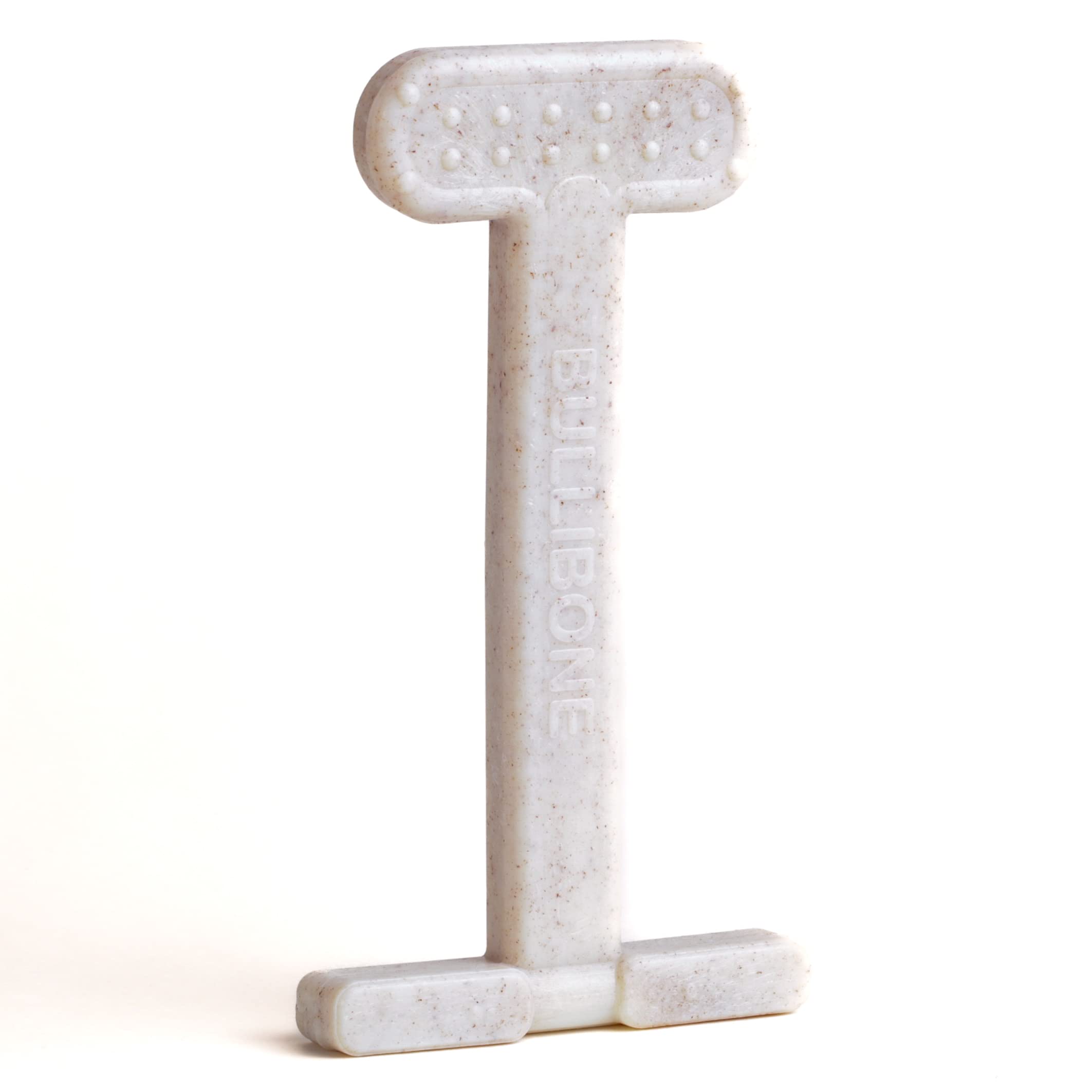 Bullibone Nylon Dog Chew Toy Nylon Bone - Improves Dental Hygiene, Easy To Grip Bottom, And Permeated With Flavor (Bacon, Xl - Single)