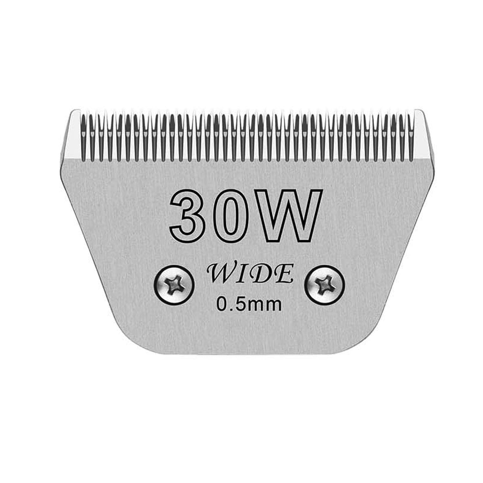 Wide Blades For Dog Grooming Blades Compatible With Andis Dog Clippers,30W Dog Clipper Blades Compatible With Oster A5,Wahl Km10