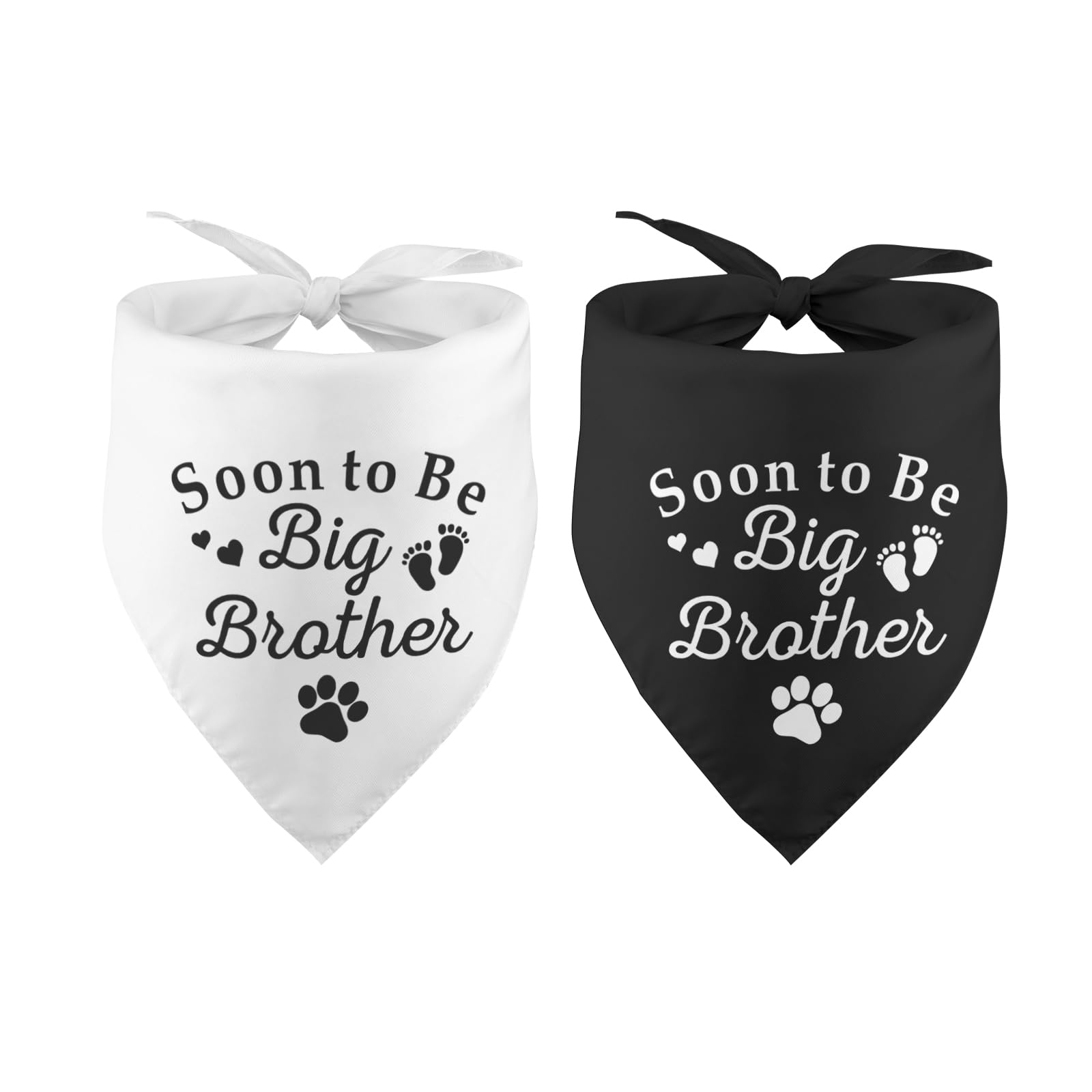 2 Pack Soon To Be Big Brother Dog Bandana Baby Announcement Dog Bandana Pet Dog Pregnancy Announcement Gender Reveal Photo Prop 