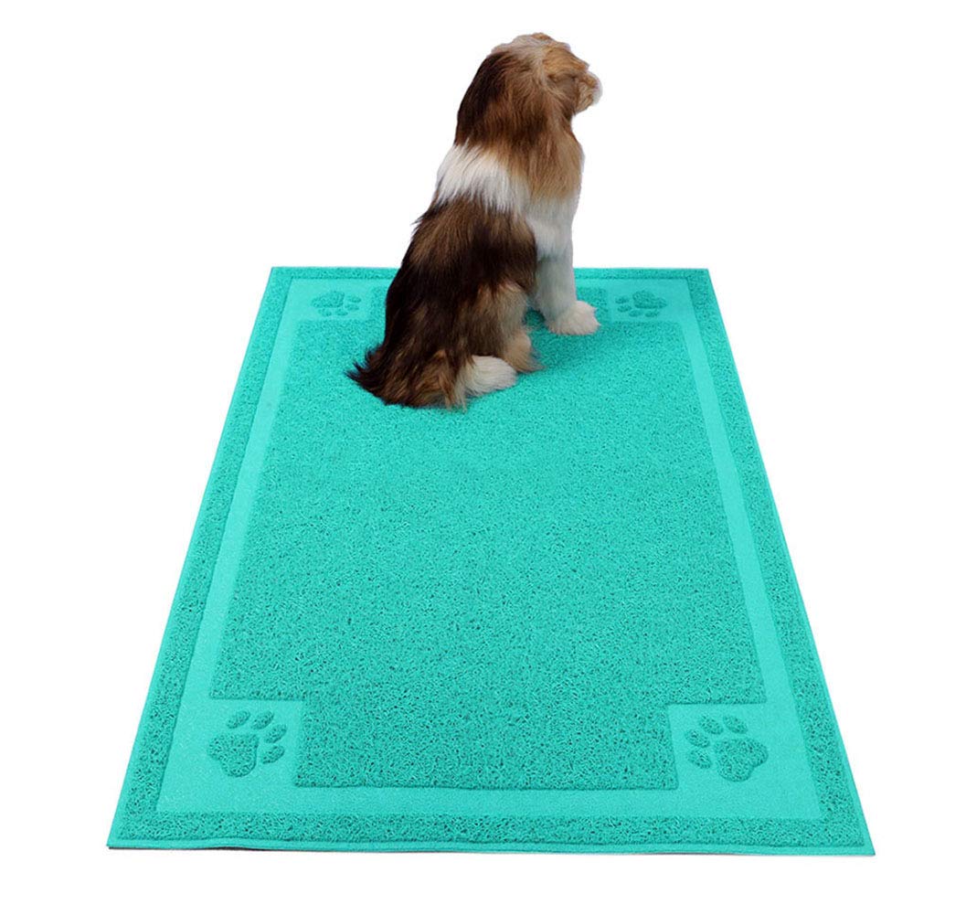 Darkyazi Pet Feeding Mat Large For Dogs And Cats,24''  36'' Flexible And Easy To Clean Feeding Mat,Best For Non Slip Waterproof 