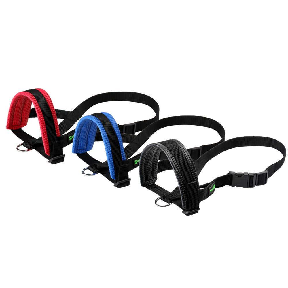 Nylon Dog Muzzle For Small,Medium,Large Dogs Prevent From Biting,Barking And Chewing,Adjustable Loop(Xxl/Red)