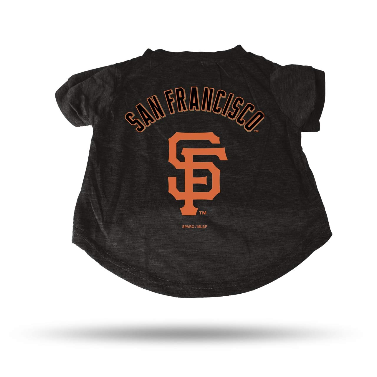 Rico Industries Mlb San Francisco Giants Pet Tee Shirtpet Tee Shirt Size S, Team Colors, Size S