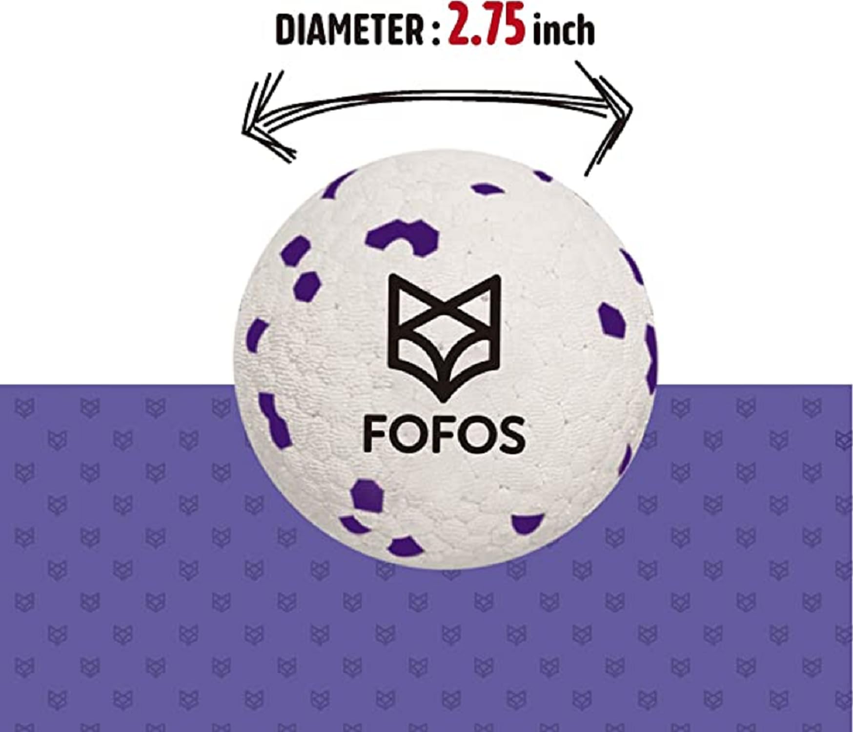 Fofos Dog Balls Chew Toys Tennis Ball For Aggressive Chewers Teething Molar Toys Water Toy Interactive Fetch Balls Gift Set For