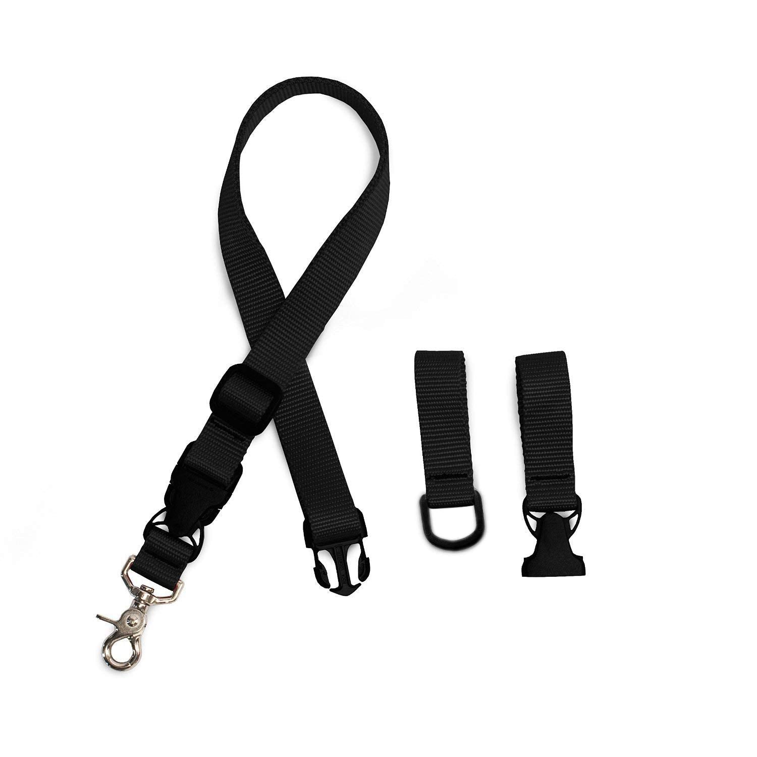 The Buddy System Accessories For Our Dog Leashes Made In Usa (Extra Buddy, Regular Dog Black)