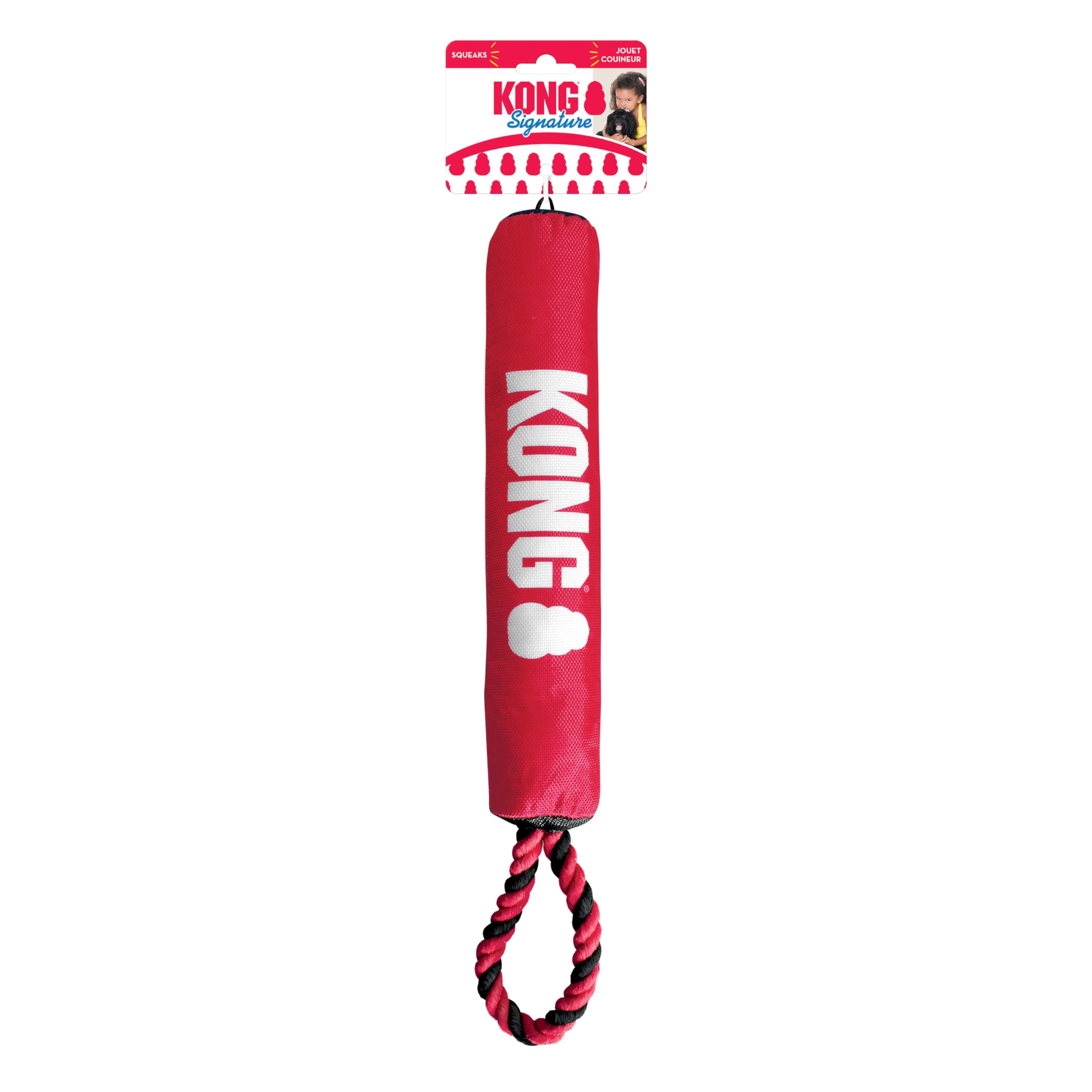 Kong Signature Stick With Rope - Medium