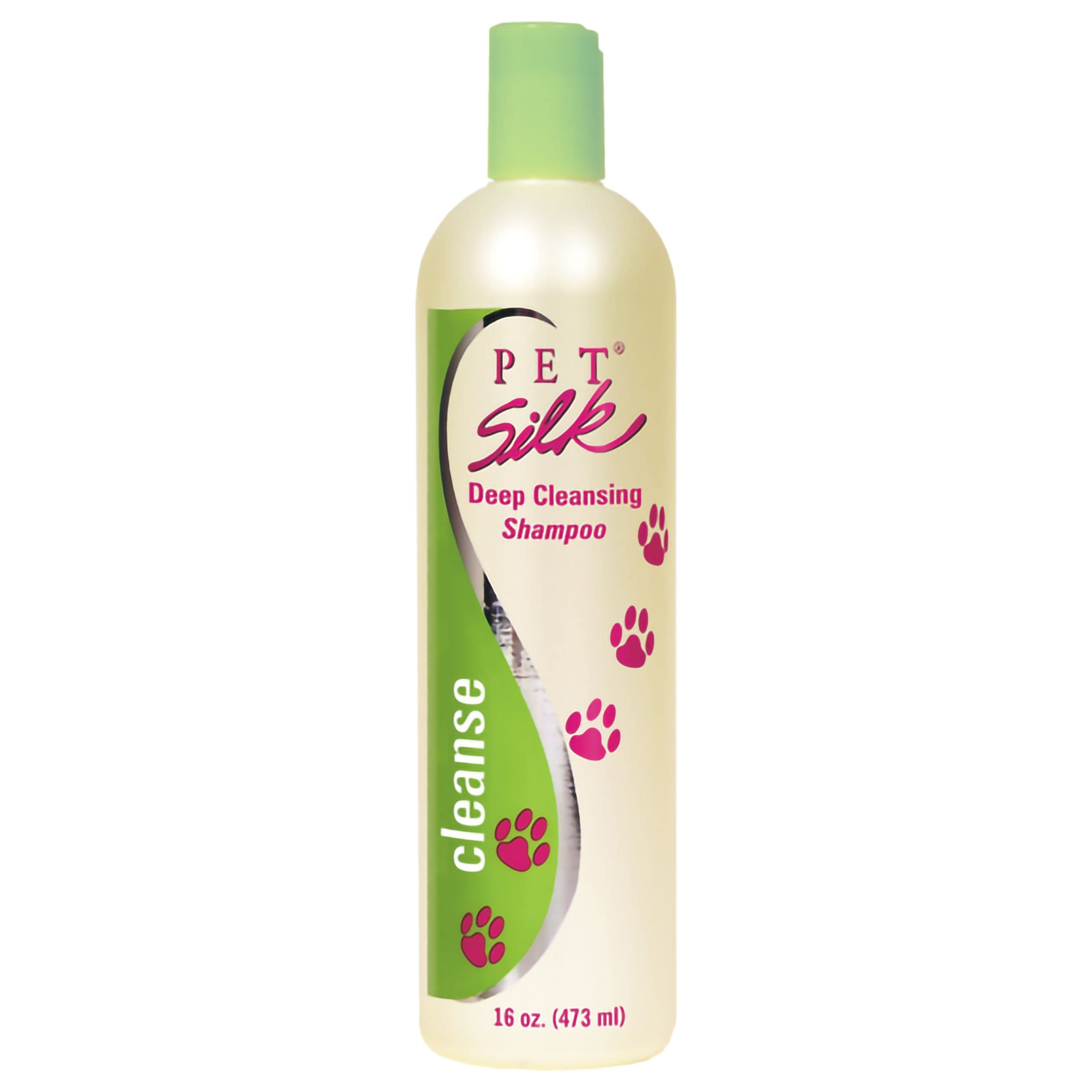 Pet Silk Shampoo, Deep Cleansing, 16 Ounce