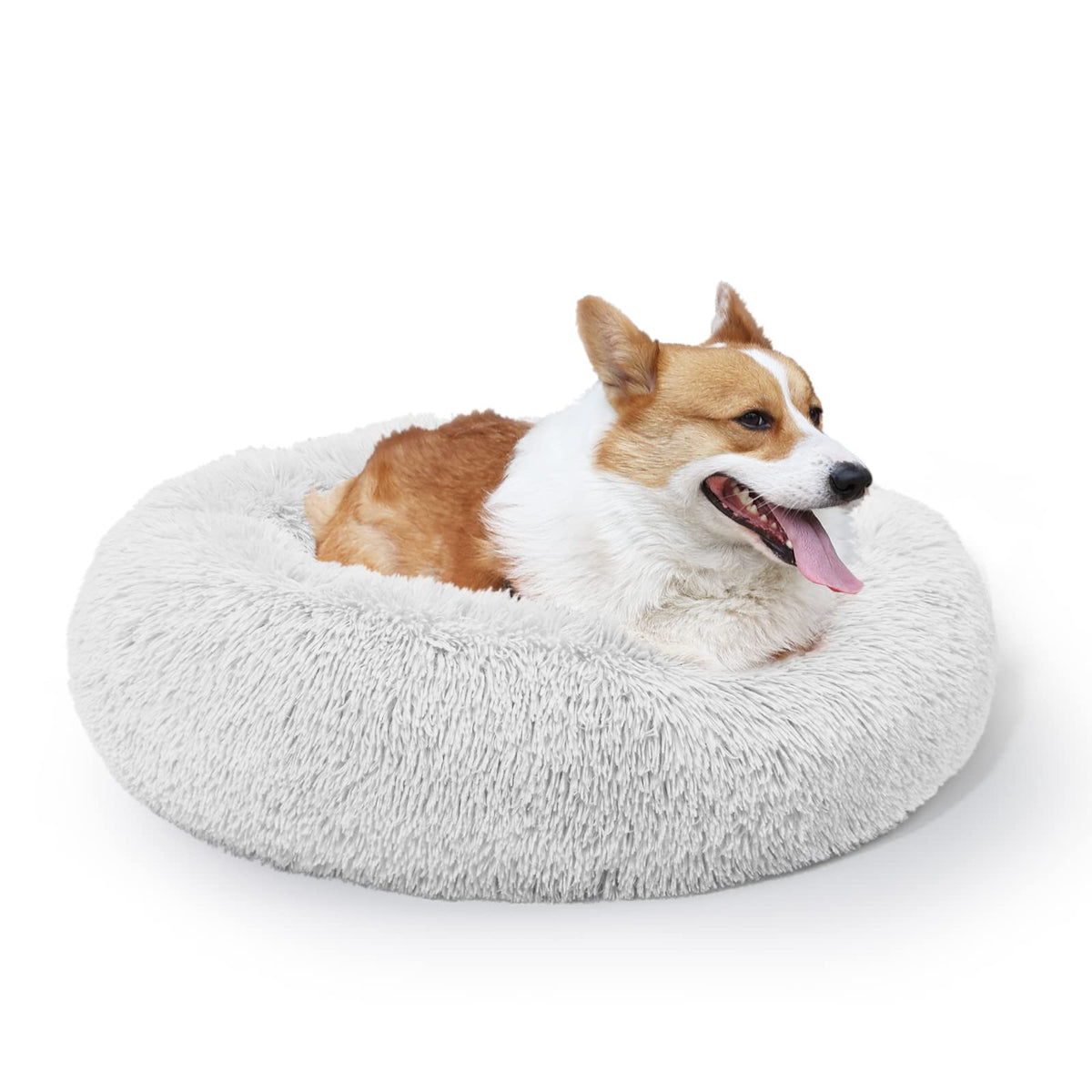 Calming Bed For Dogs 30 Inches Dog Beds For Medium Dogs Washable Anti-Anxiety Dog Beds For Medium Dogs