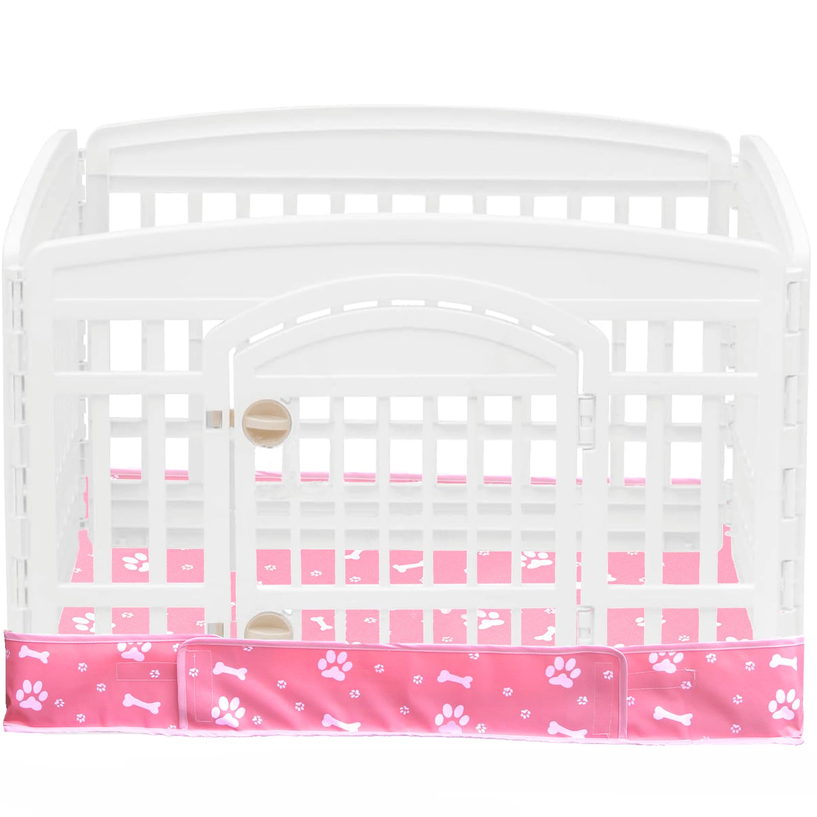 Dog Playpen Bottom Pad Fits For 36 Inch 4 Panels Exercise Pet Playpen, Dog Crate Pad Puppy Playpen Pad, Hoop And Loop Design (No