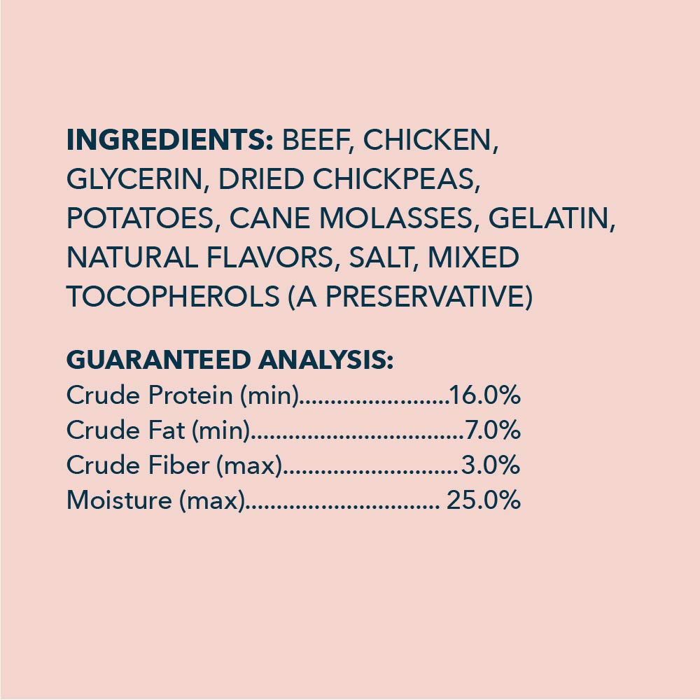 Amazon Brand - Wag Soft & Tender American Jerky Dog Treats - Beef Recipe (12 oz)