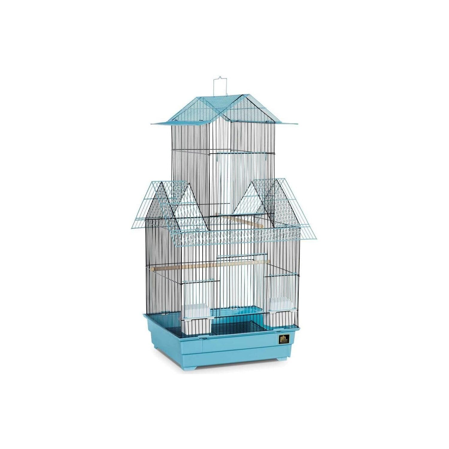 Prevue Hendryx Beijing Bird Cage, Blue And Black, 1/2' (Sp41730-1)