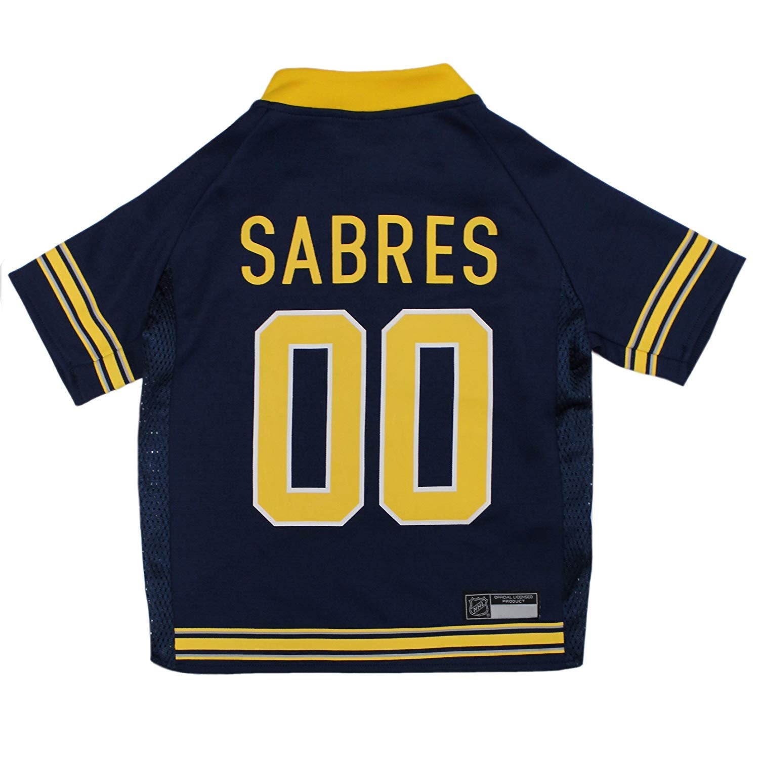 Pets First NHL Buffalo Sabres Jersey for Dogs & Cats, X-Large. - Let Your Pet Be A Real NHL Fan!