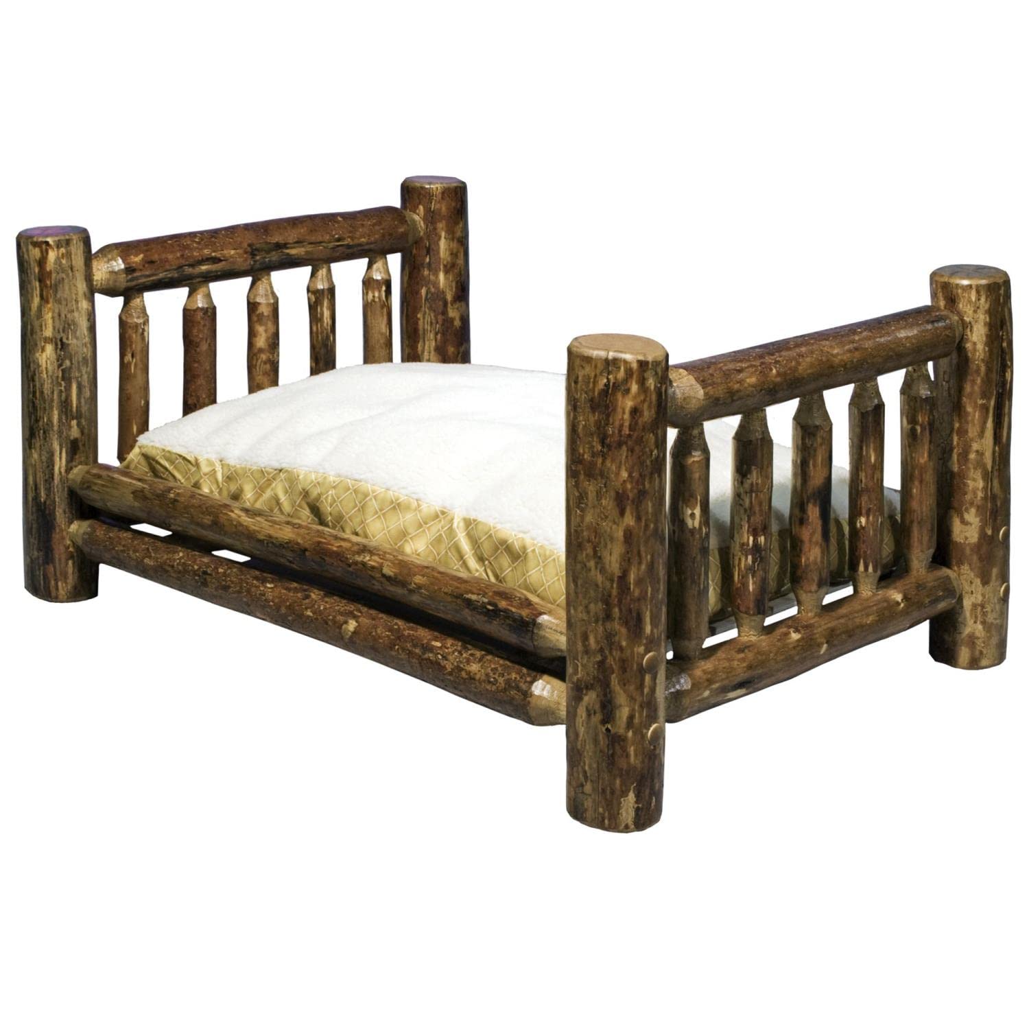 Log Furniture - Pet Bed