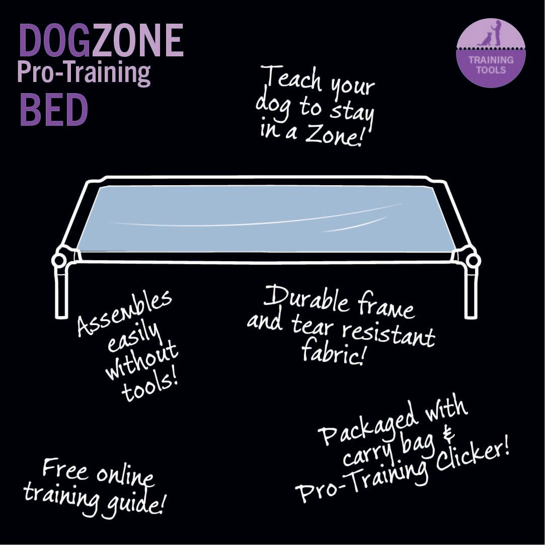 Starmark Dog Zone Bed - X-Large Charcoal Nylon Pet Bed, Model SMDZXLC