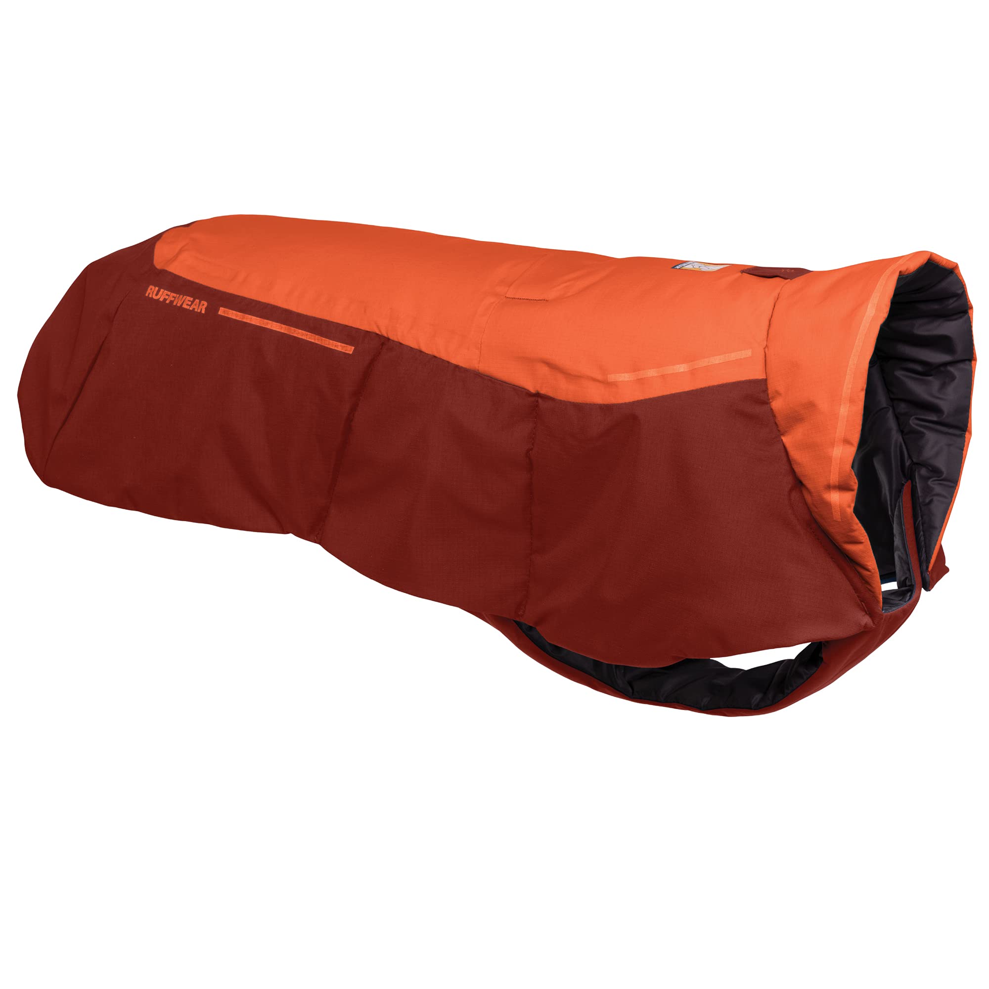 Ruffwear, Vert Dog Winter Jacket, Waterproof & Insulated Coat for Cold Weather, Canyonlands Orange, X-Large