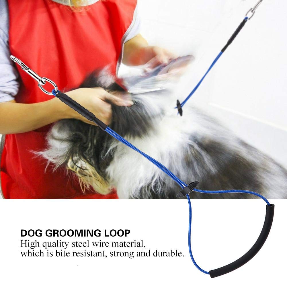 Dog Grooming Loop, Dog Cat Grooming Single Noose Hoop Dog Grooming Restraint Loop For Pet Table Arm Bath Tub