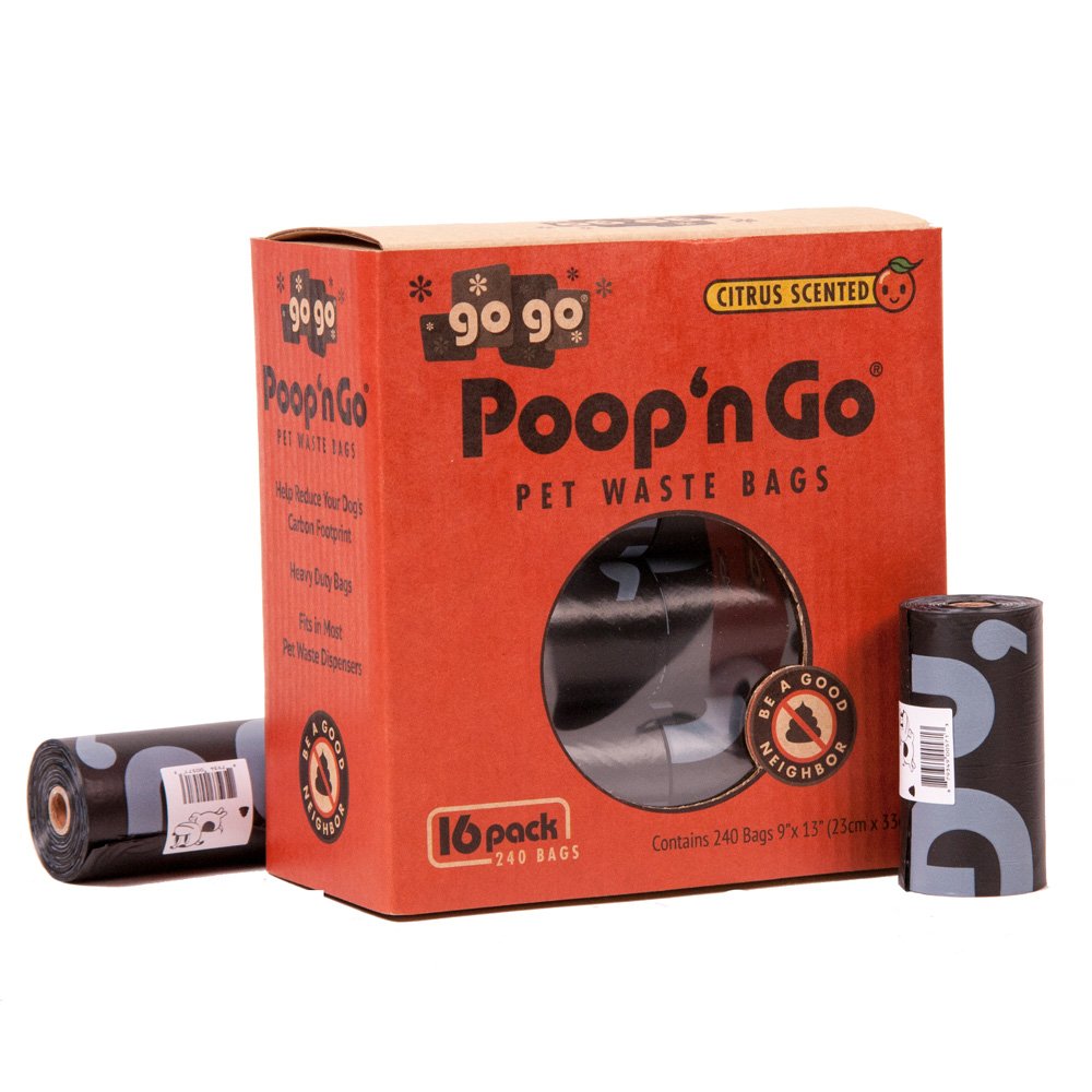 Poop N Go® Dog Poop Bags (16 Roll Pack)