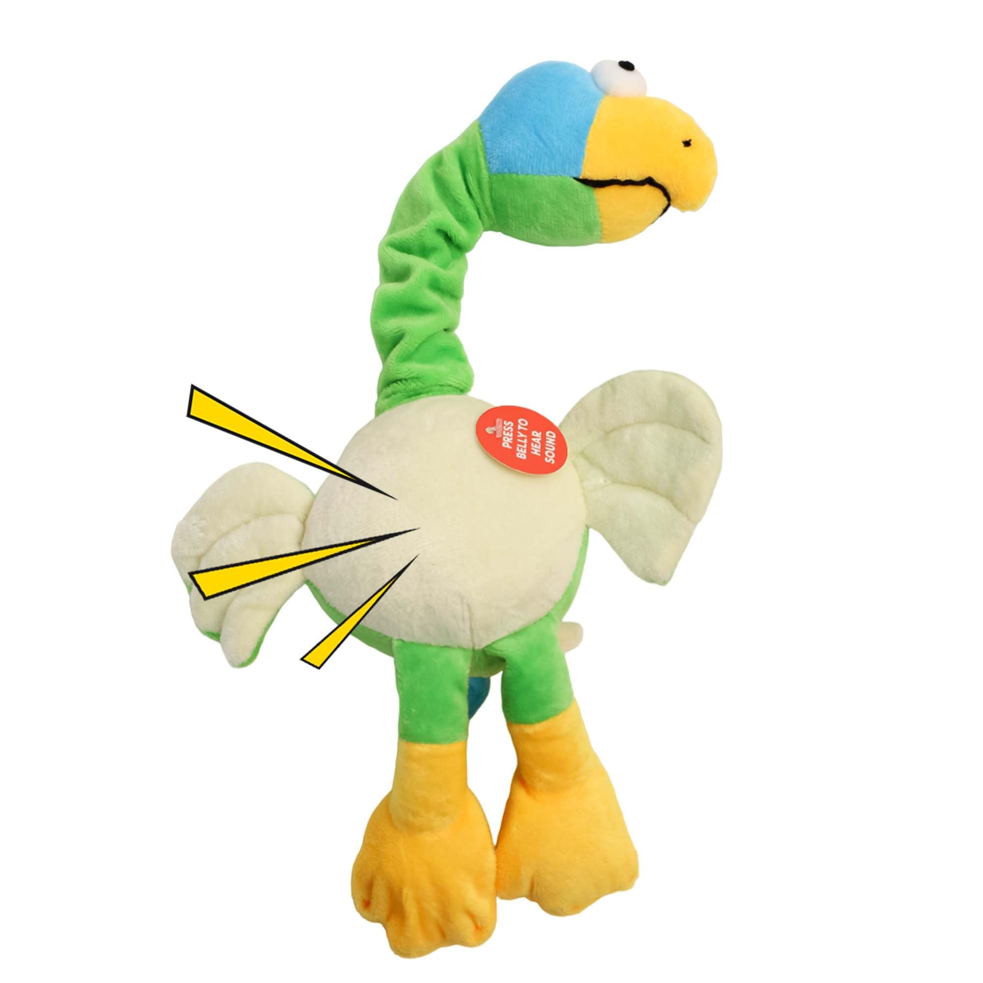 PLUSH CHIRPIES DOG TOY