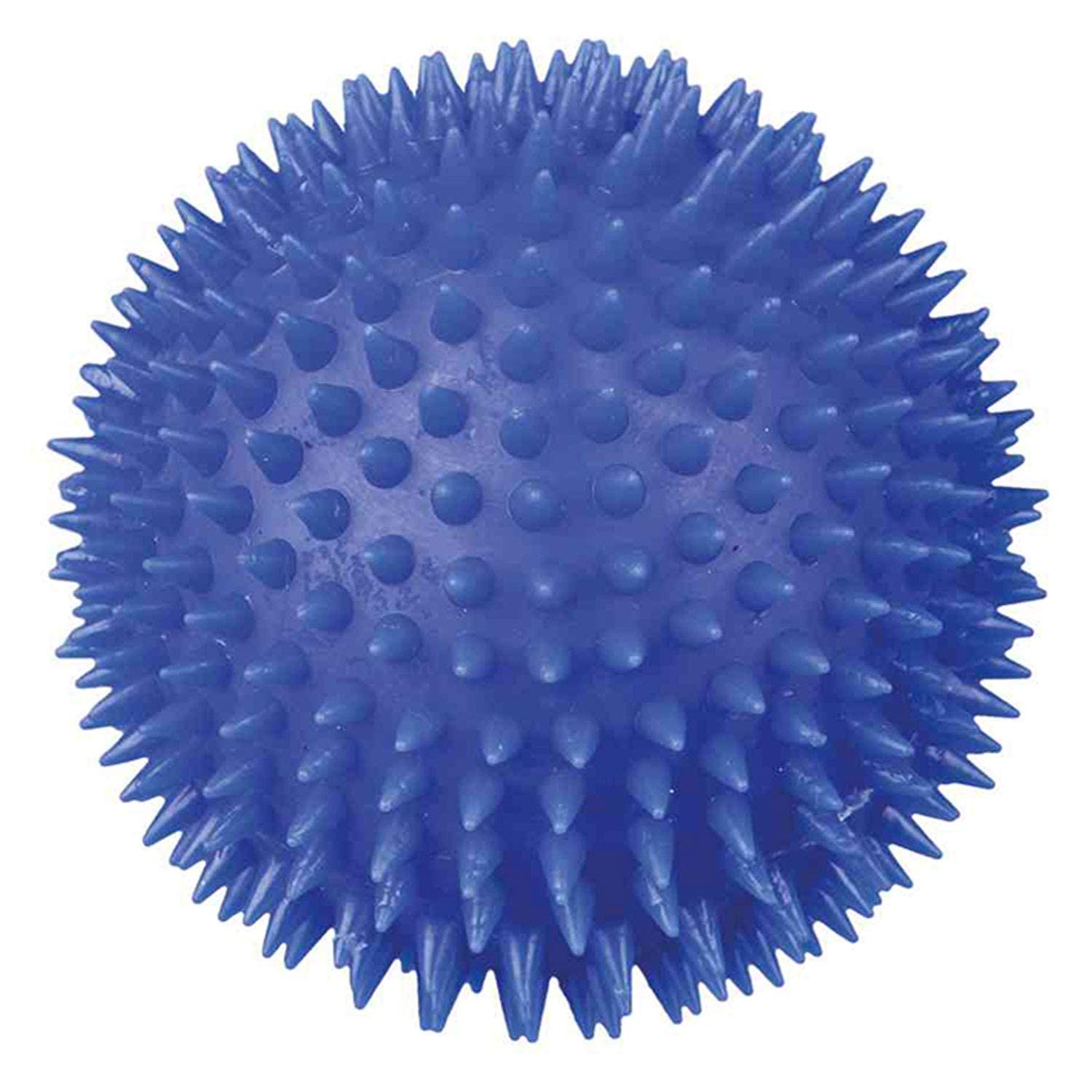 Trixie Hedgehog Chew Ball Toy for Dogs, Durable, NonToxic Chew Toy, Made with Vinyl, Soft Spikes Helps in Cleaning and Massagin