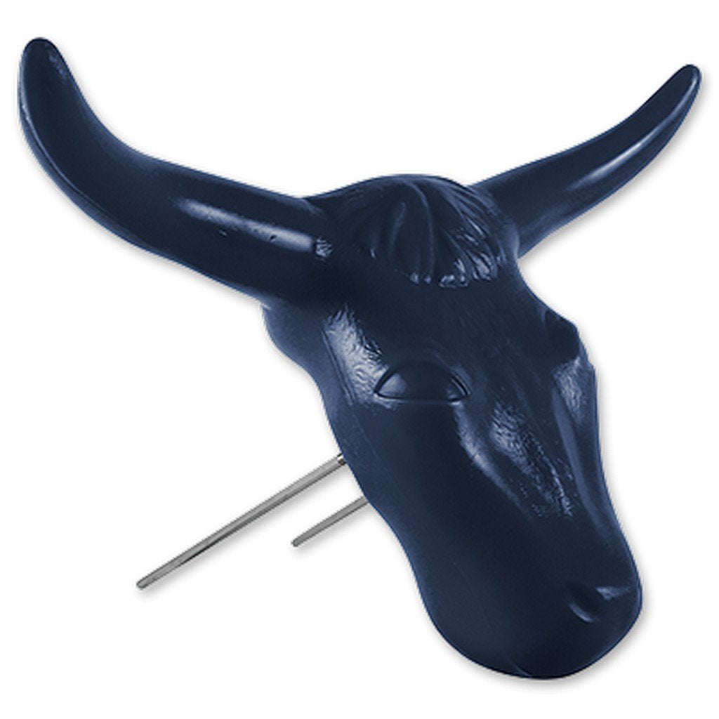 Classic Equine Black Steer Head Western Bull Rodeo
